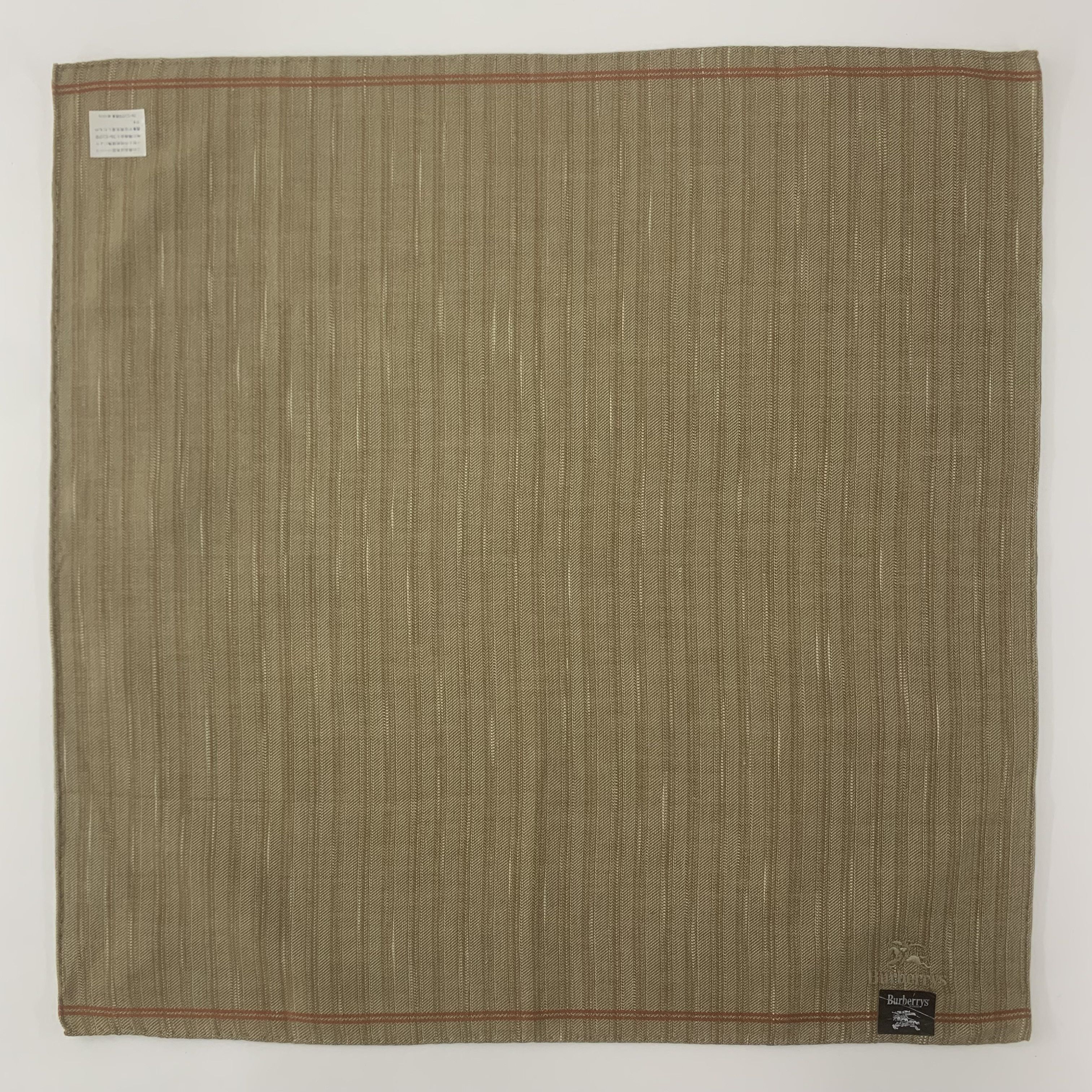 Burberry Burberry Handkerchief Bandana Neckerchief Square TB1125 Size ONE SIZE - 2 Thumbnail