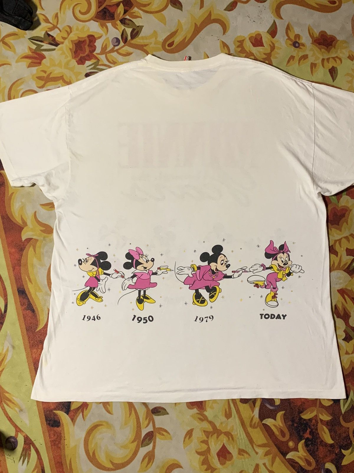 Disney × Mickey Mouse × Vintage Vintage Minnie Through The Years Size XL / US 12-14 / IT 48-50 - 9 Thumbnail
