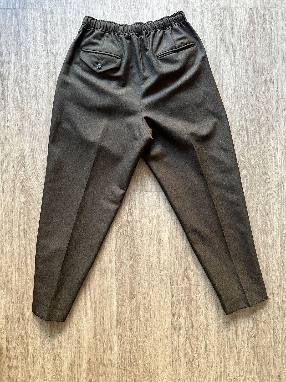 Toga Toga Pleated Wool Blend Balloon Pants Size US 28 / EU 44 - 2 Thumbnail