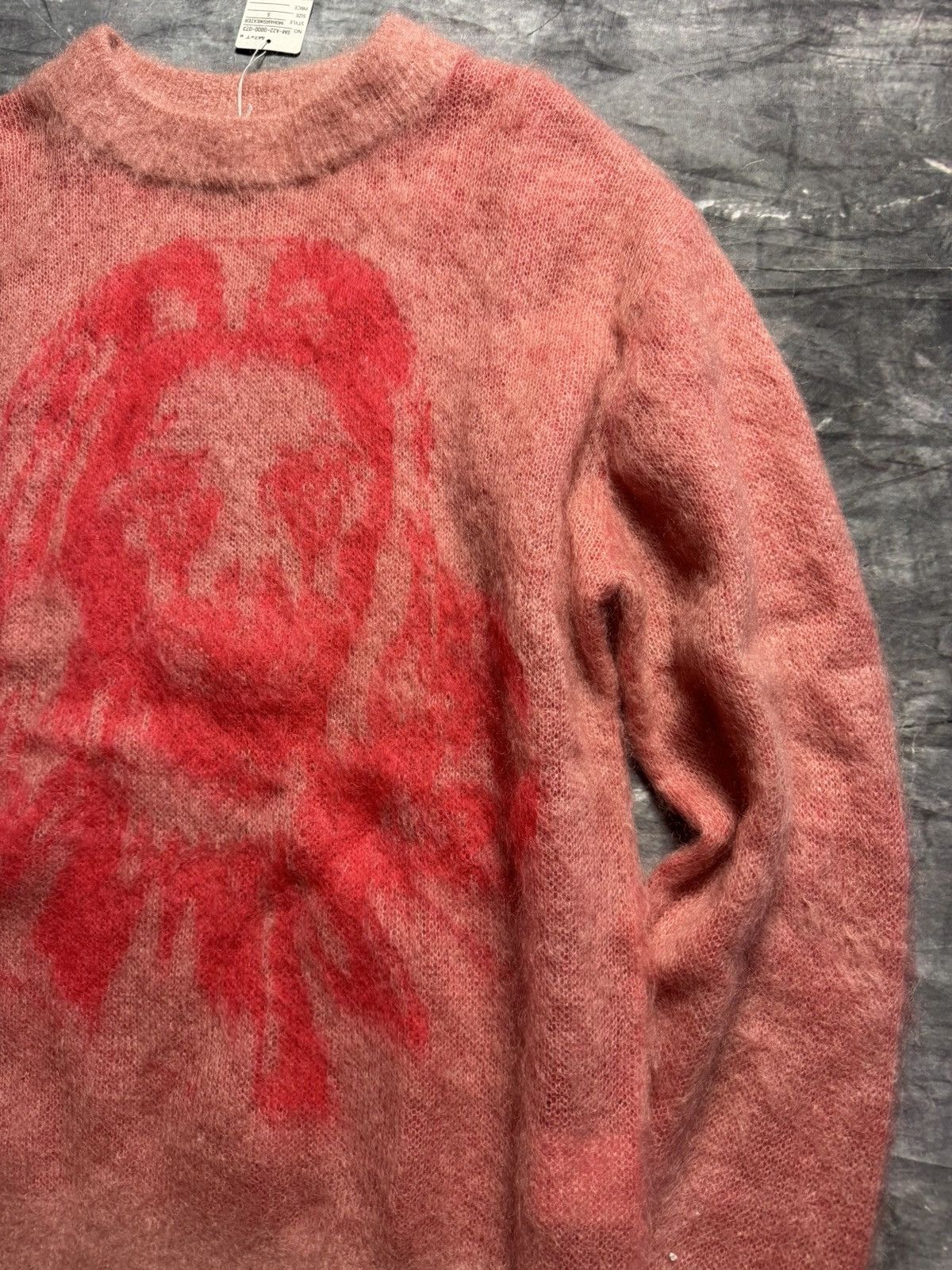 Born X Raised × Saint Michael Saint Michael Born X Raised Clown Mohair Knit Sweater Size US S / EU 44-46 / 1 - 4 Thumbnail