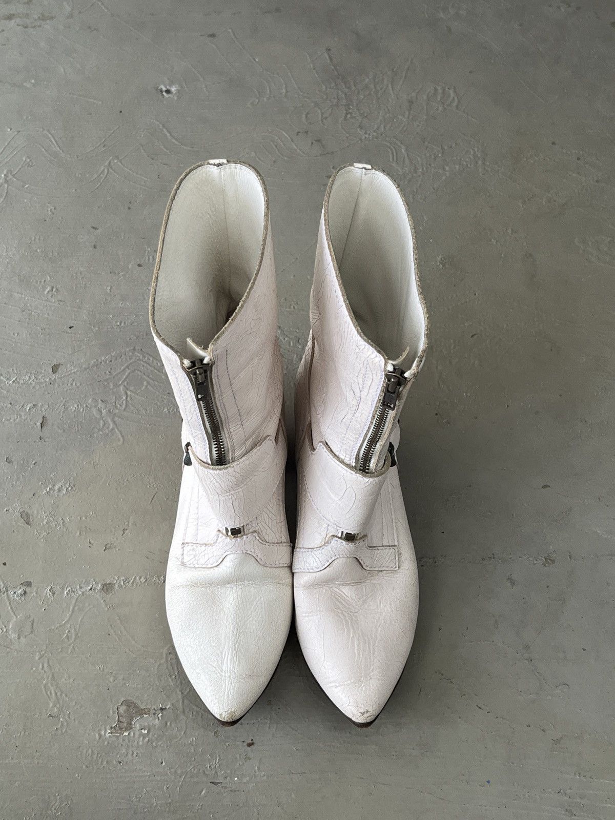 KMRii Issey Miyake Artisanal Margiela Style Leather Boots Size US 8.5 / IT 38.5 - 19 Thumbnail