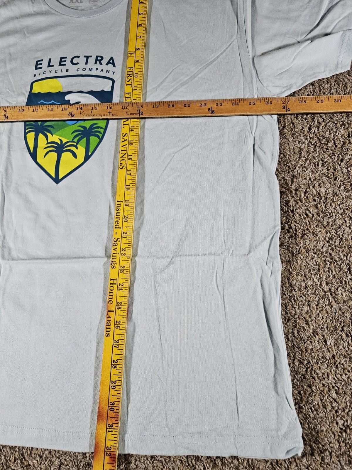 Electric Visual electra bicycle company mens XXL Tshirt Size US XXL / EU 58 / 5 - 4 Thumbnail