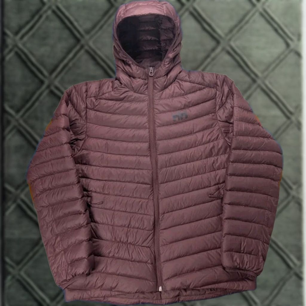Helly Hansen VINTAGE Helly Hansen Hooded Down Puffer Jacket Insulated Full Zip Verglas Maroon Large Size US L / EU 52-54 / 3 - 1 Thumbnail