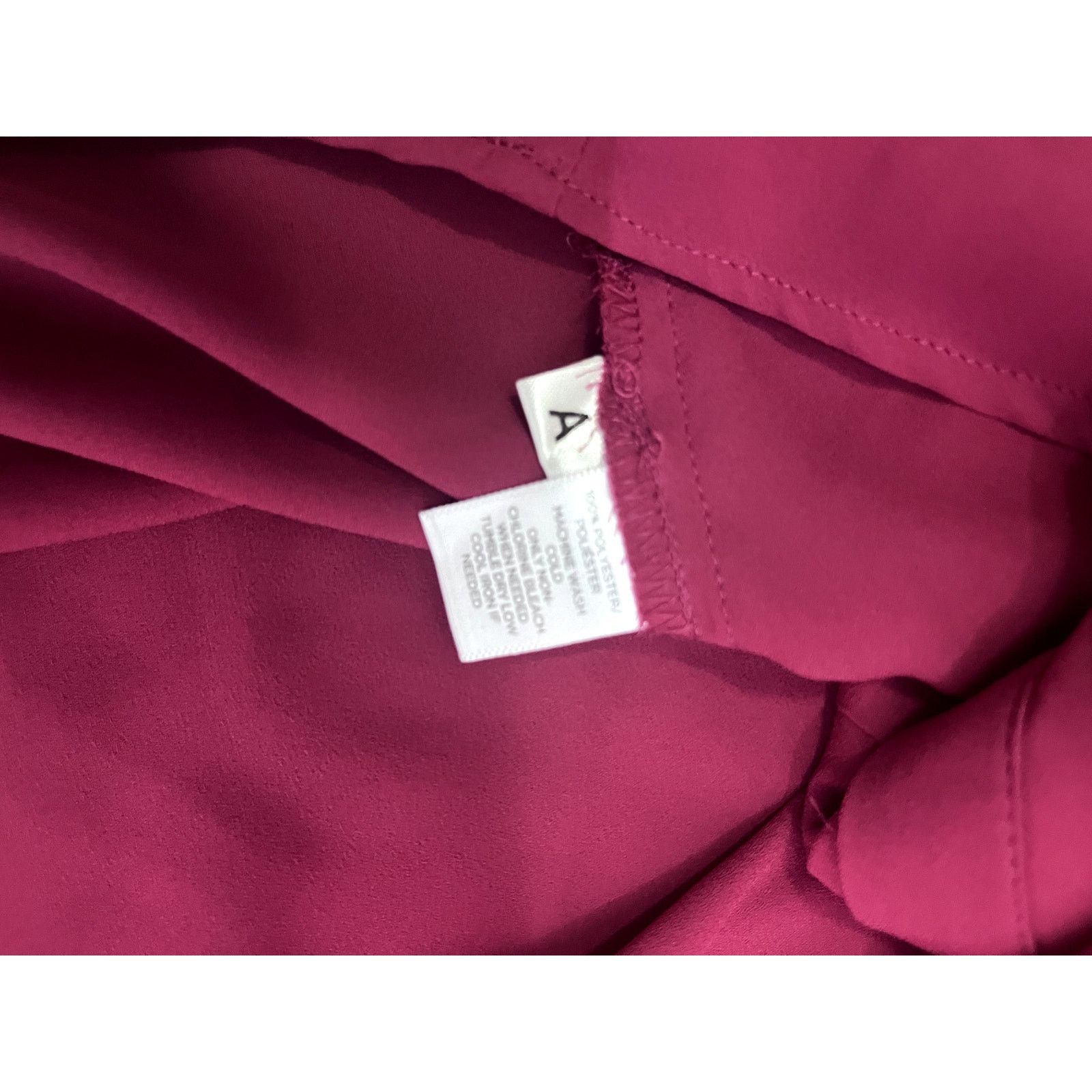 Loft Women's Fuchsia Loft Pintuck Blouse S Size S / US 4 / IT 40 - 6 Thumbnail