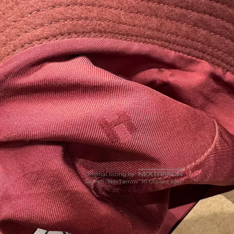 Hermes Hermes size 59 Logo Buckle Wool Fisherman Hat Size ONE SIZE - 7 Thumbnail