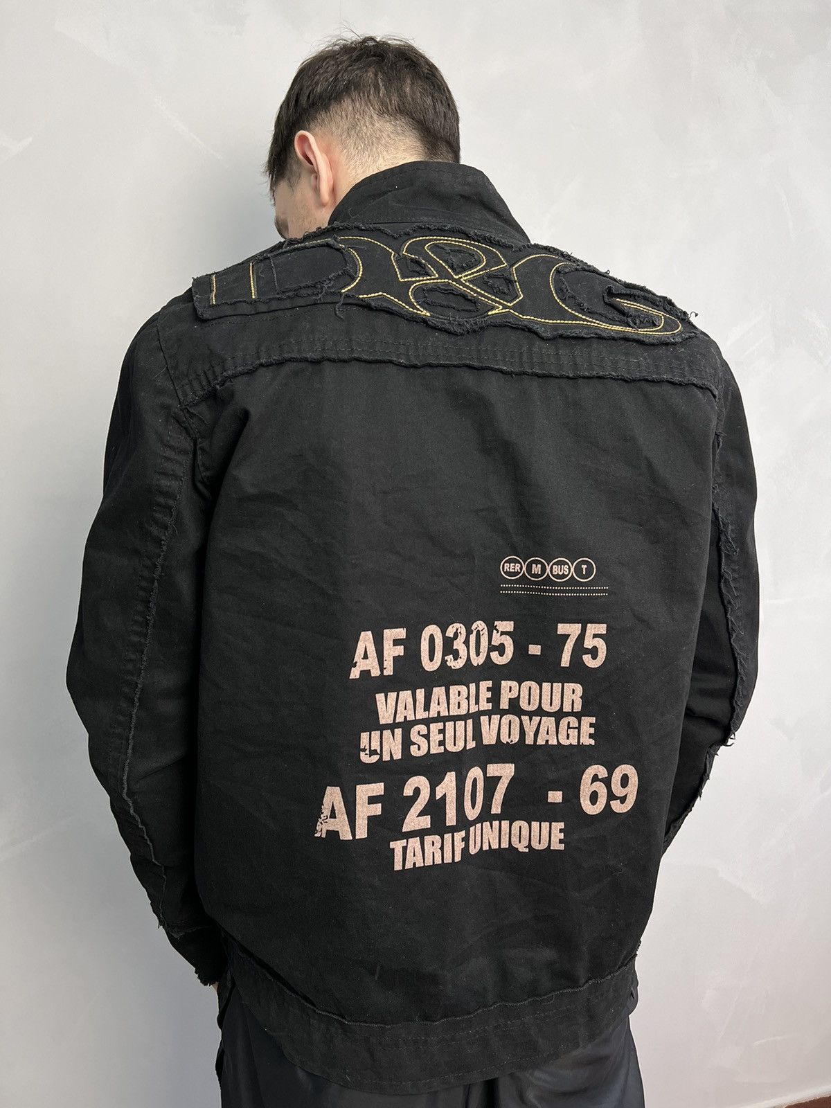 Hysteric Glamour × Junya Watanabe VT Avant Garde Diesel Dolce Gabbana Style Italy Jacket 90s Size US L / EU 52-54 / 3 - 4 Thumbnail