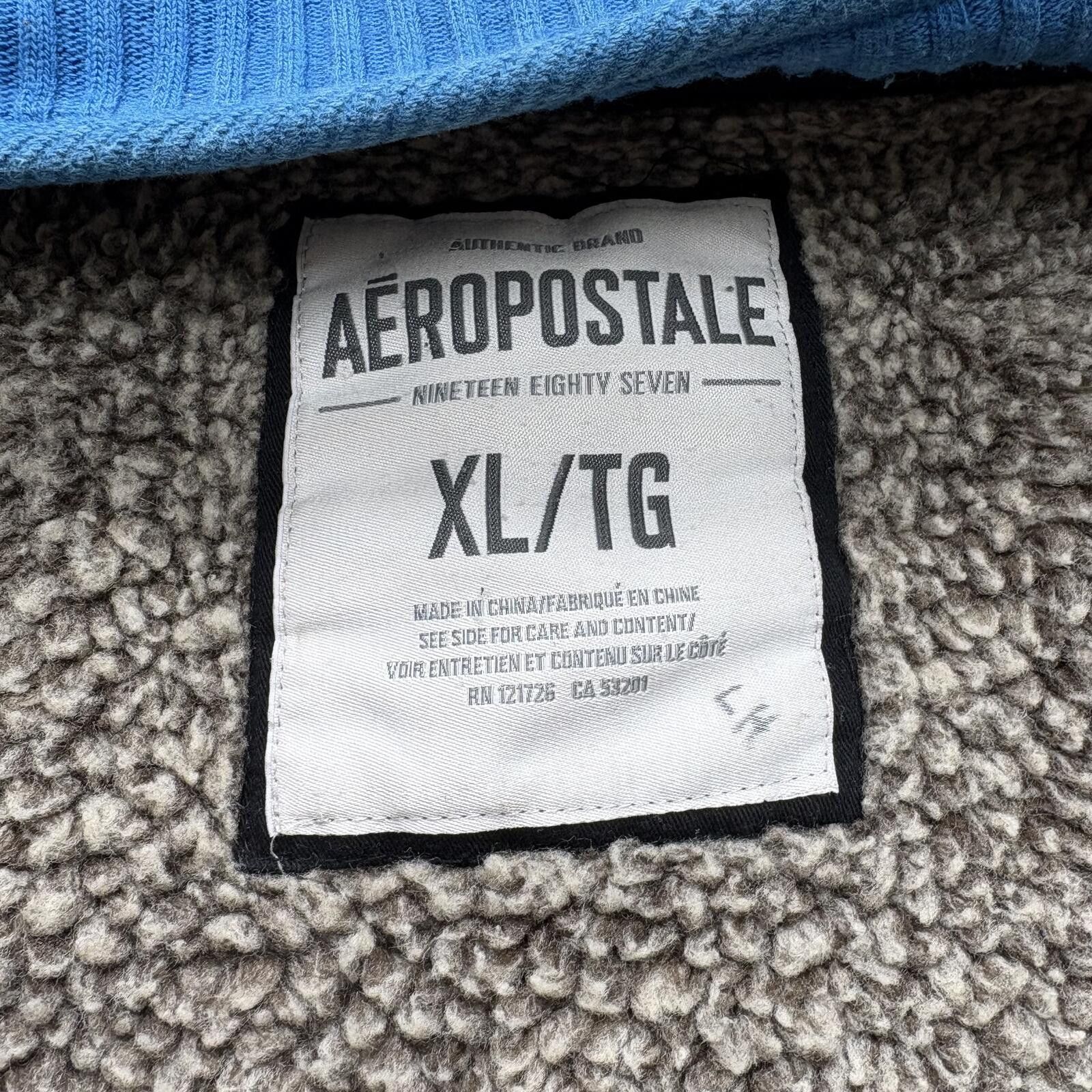 Aeropostale Vintage Y2K Aeropostale Plaid Sherpa Lined Full Zip Hoodie Size US XL / EU 56 / 4 - 4 Thumbnail