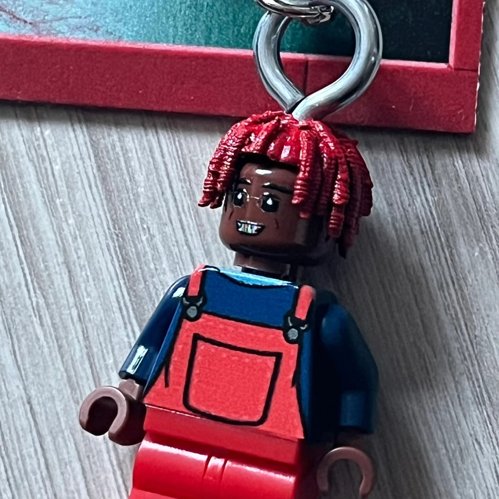 LEGO Lego Lil Yachty 'Lil Block' Keychain Size ONE SIZE - 6 Thumbnail