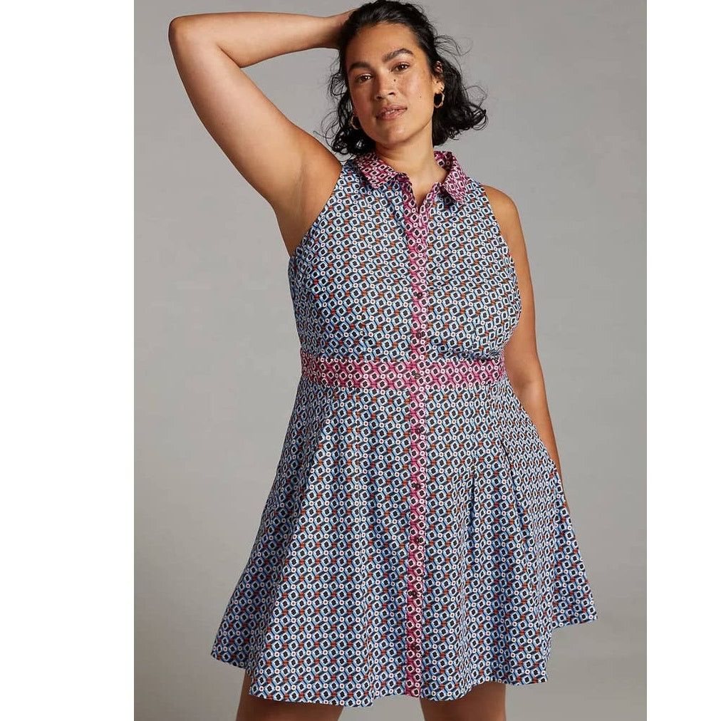 Anthropologie New Anthropologie Buckley Mini Dress by Maeve $148 SIZE 4 Size S / US 4 / IT 40 - 5 Thumbnail