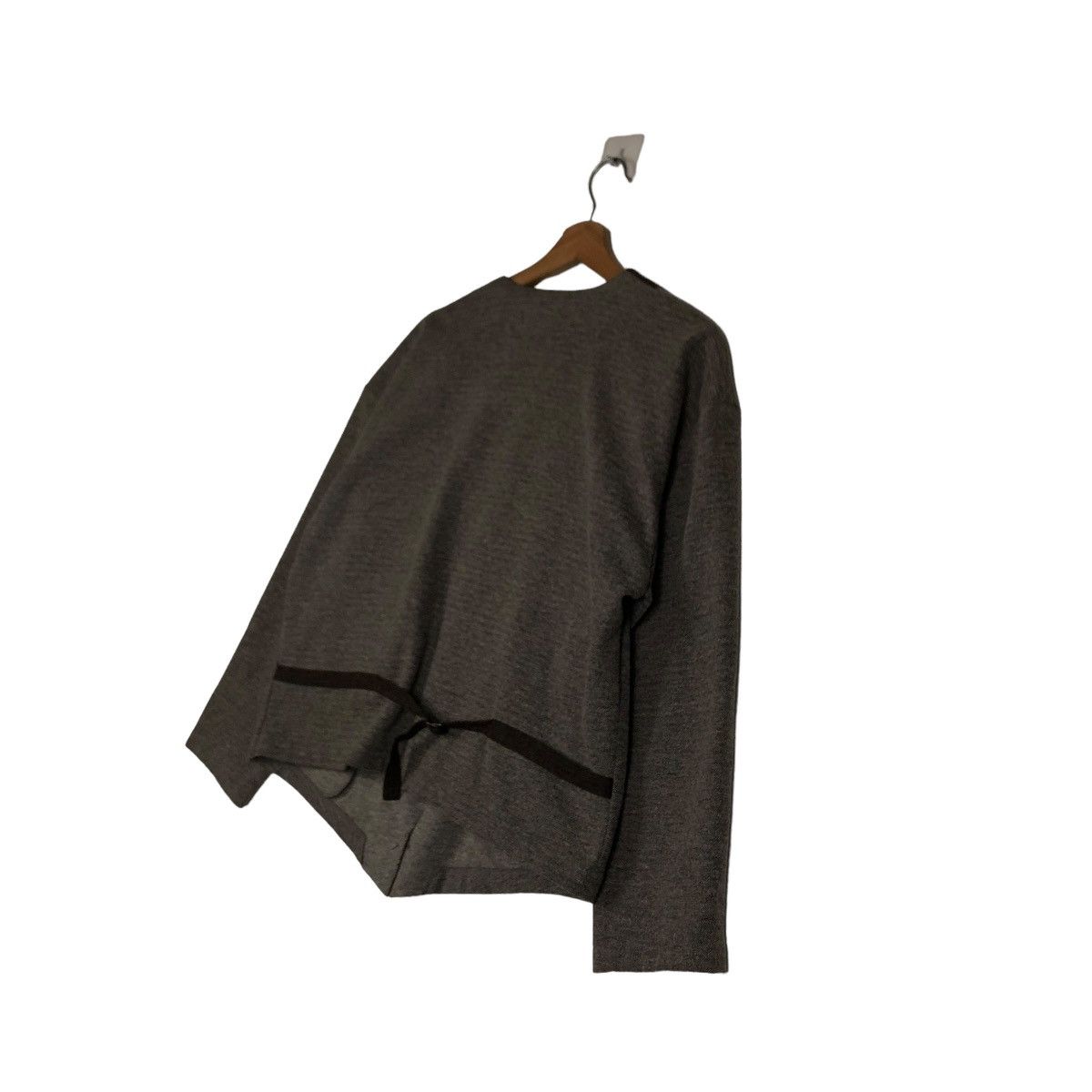 Yohji Yamamoto 🔥VINTAGE WOOL CROPPED BIKER JACKET Y’S YOHJI YAMAMOTO Size US M / EU 48-50 / 2 - 11 Thumbnail