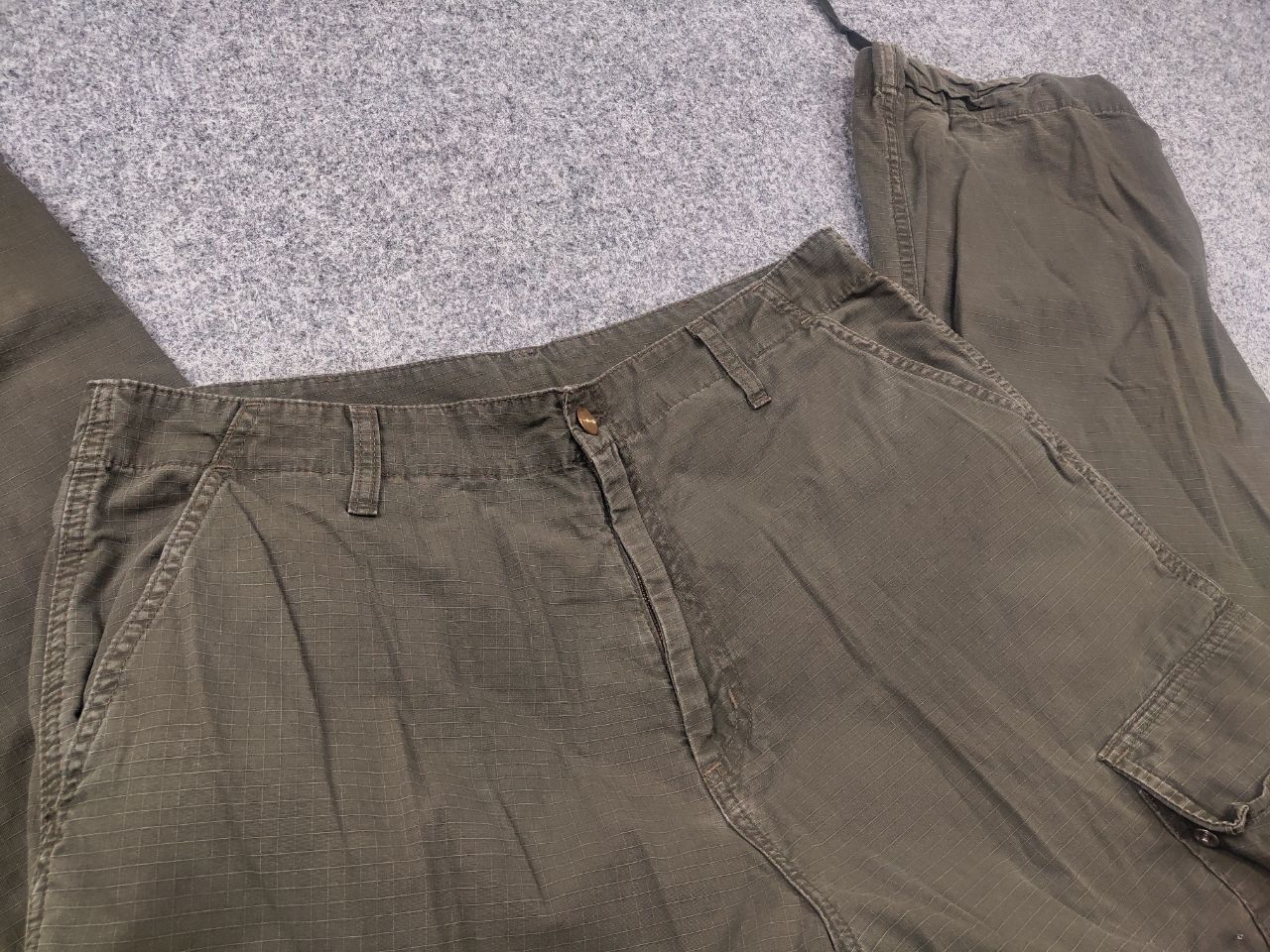Carhartt Vintage 90's Carhartt Ripstop Cargo Baggy pants USA Style Size US 34 / EU 50 - 14 Thumbnail