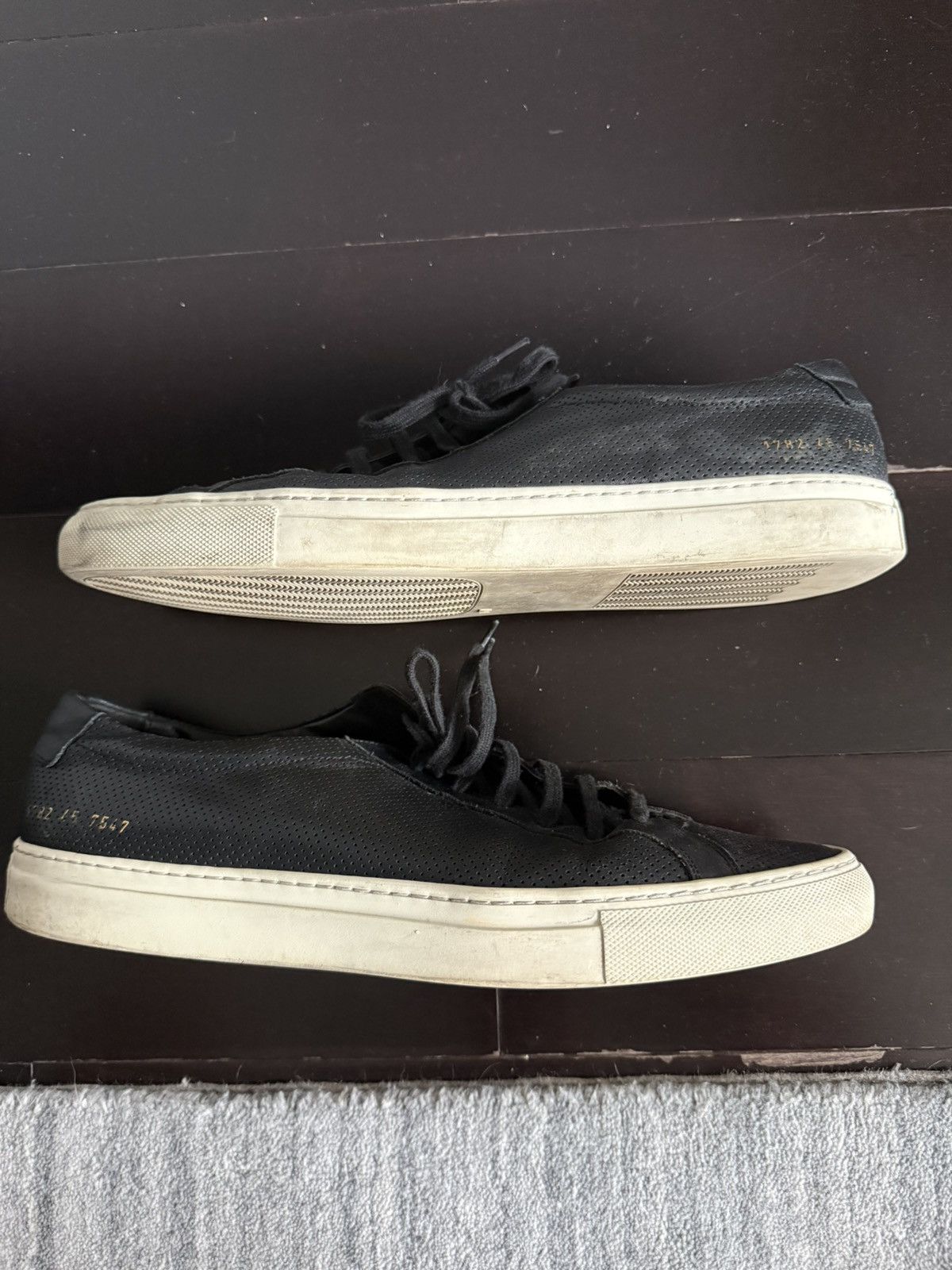 Common Projects Common Projects Achilles Low Perforated Size US 12 / EU 45 - 3 Thumbnail