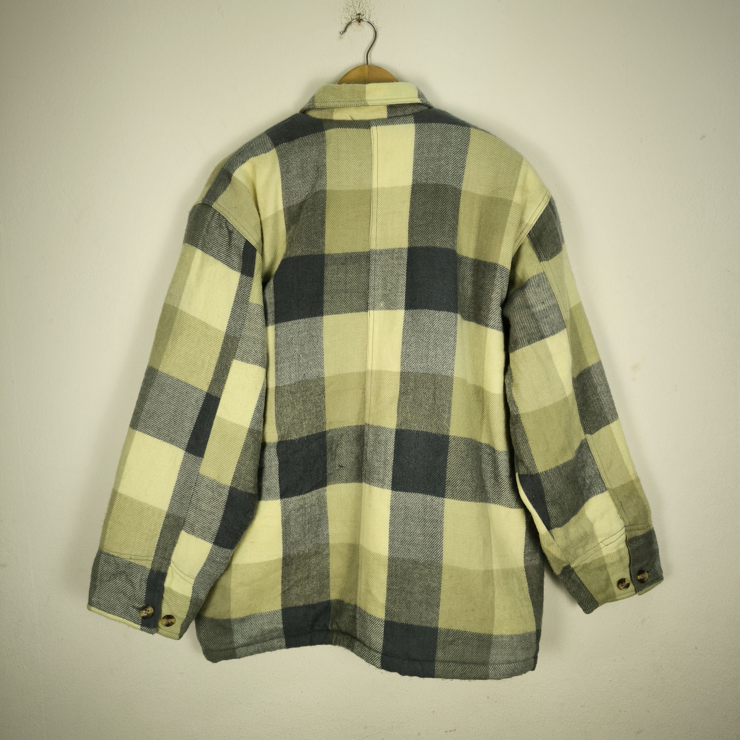 Flannel Rare Japanese Brand Sherpa Flannel Jacket Size US L / EU 52-54 / 3 - 7 Thumbnail