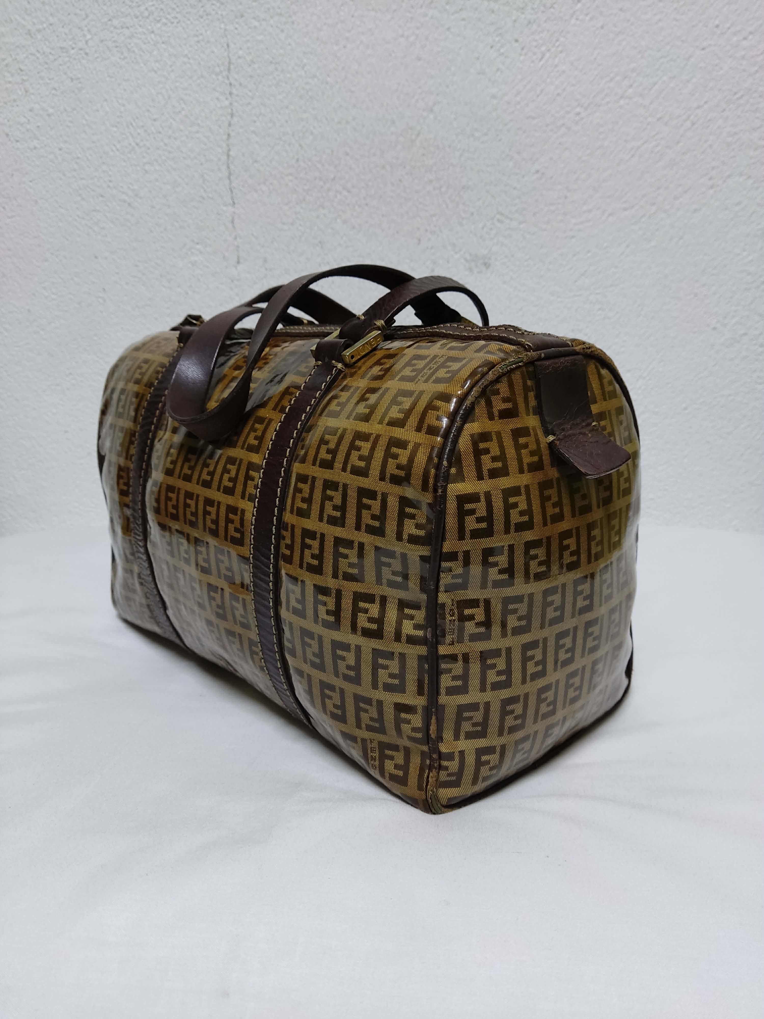 Fendi Authentic FENDI Zucchino Mini Bostan Bag Handbag Size ONE SIZE - 2 Thumbnail