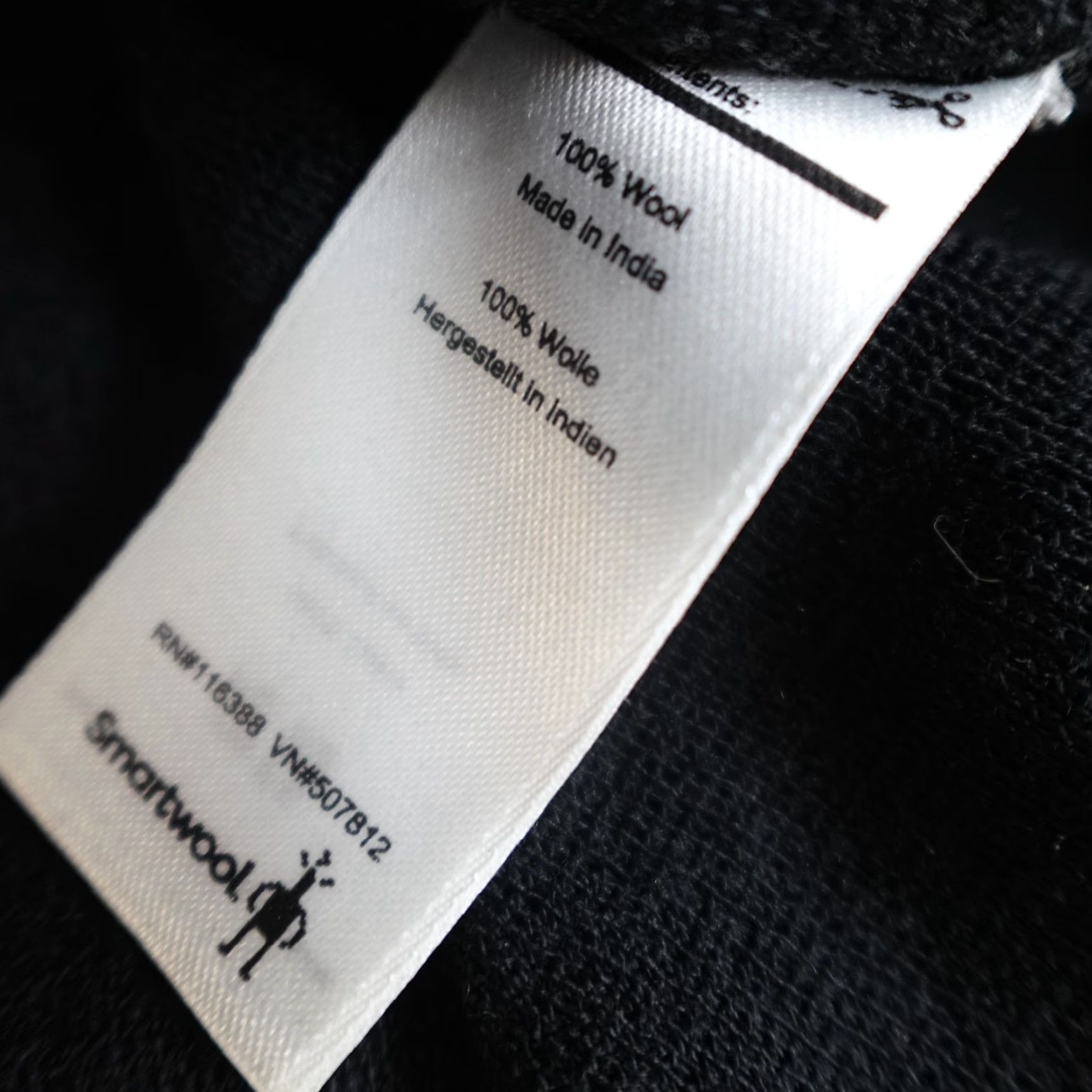 Smartwool SmartWool Mens Sweater 2XL Black Solid 1/4 Zip Pullover Knit Mock Neck 1/4 Zip Mens Regular Wool Activewear Hiking Boy Size US XXL / EU 58 / 5 - 7 Thumbnail