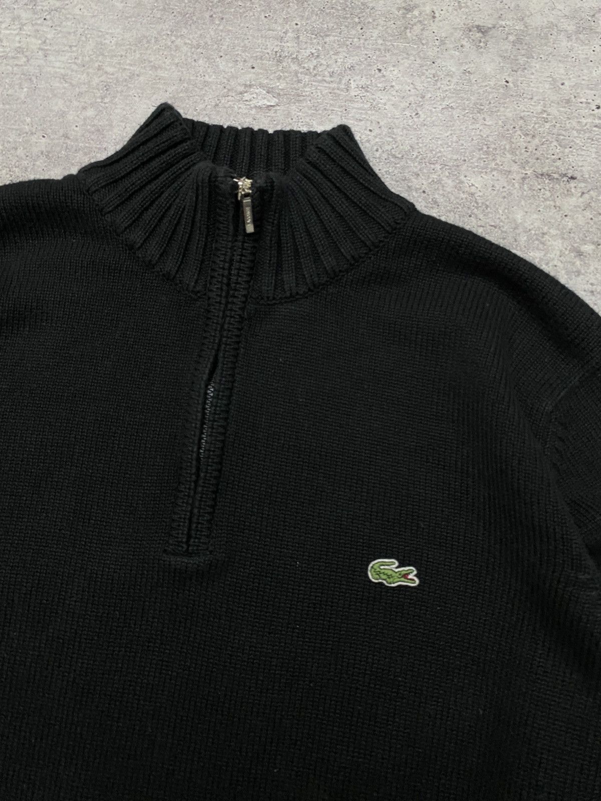 Lacoste × Vintage Lacoste Vintage Zip Sweater Size US M / EU 48-50 / 2 - 5 Thumbnail