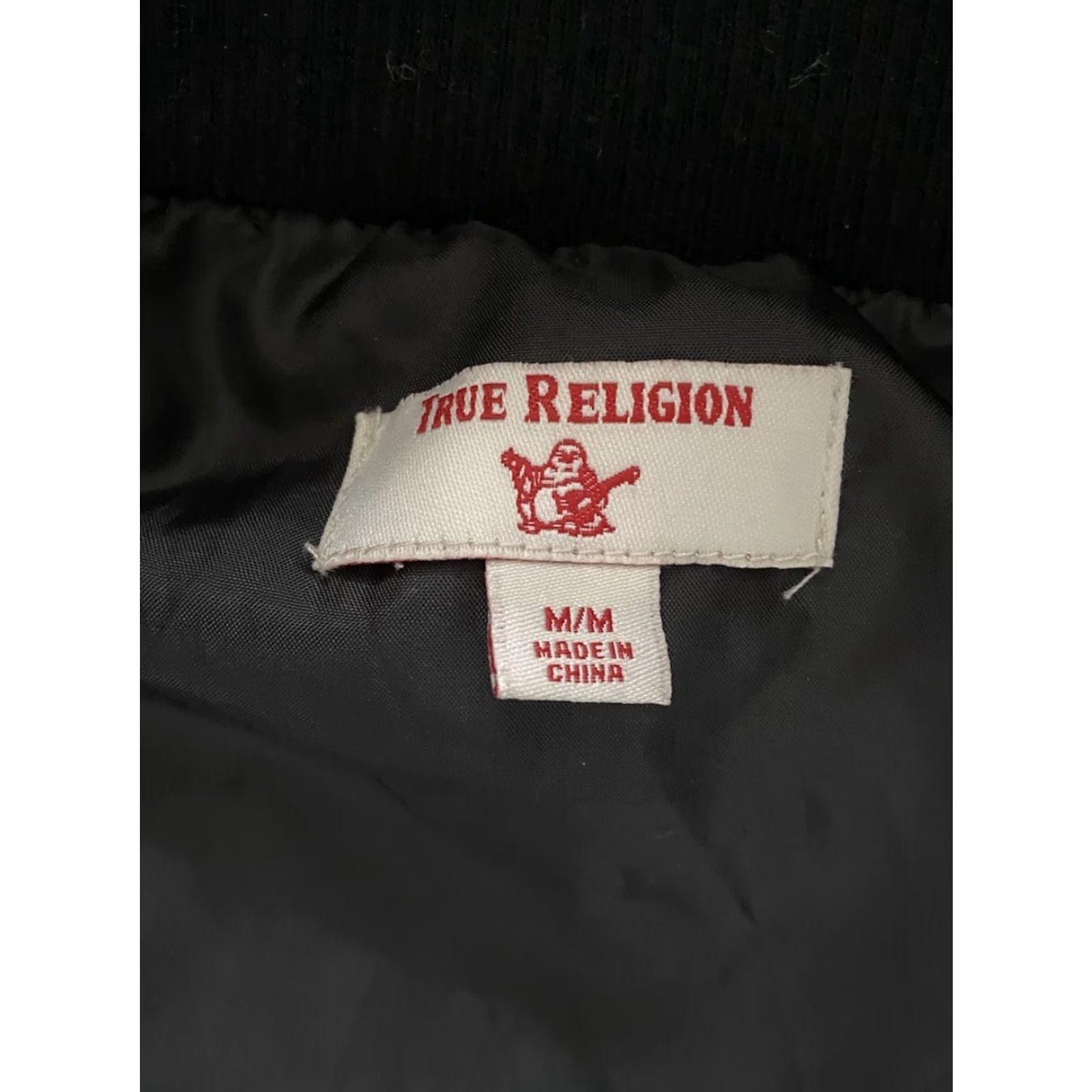 True Religion True Religion Women’s Jacket Size M Black Sherpa Hooded Designer Size M / US 6-8 / IT 42-44 - 4 Thumbnail