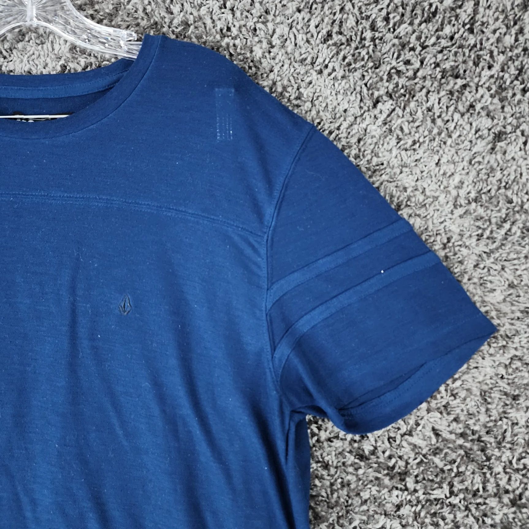 Volcom Volcom Men Blue Lightweight Short Sleeve Tee XL Size Size US 36 / EU 52 - 2 Thumbnail