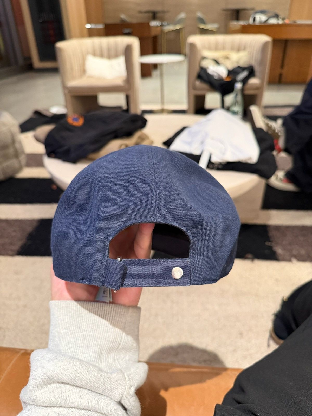 Dior RARE! Dior x Otani Workshop Logo Baseball Hat Size ONE SIZE - 4 Thumbnail