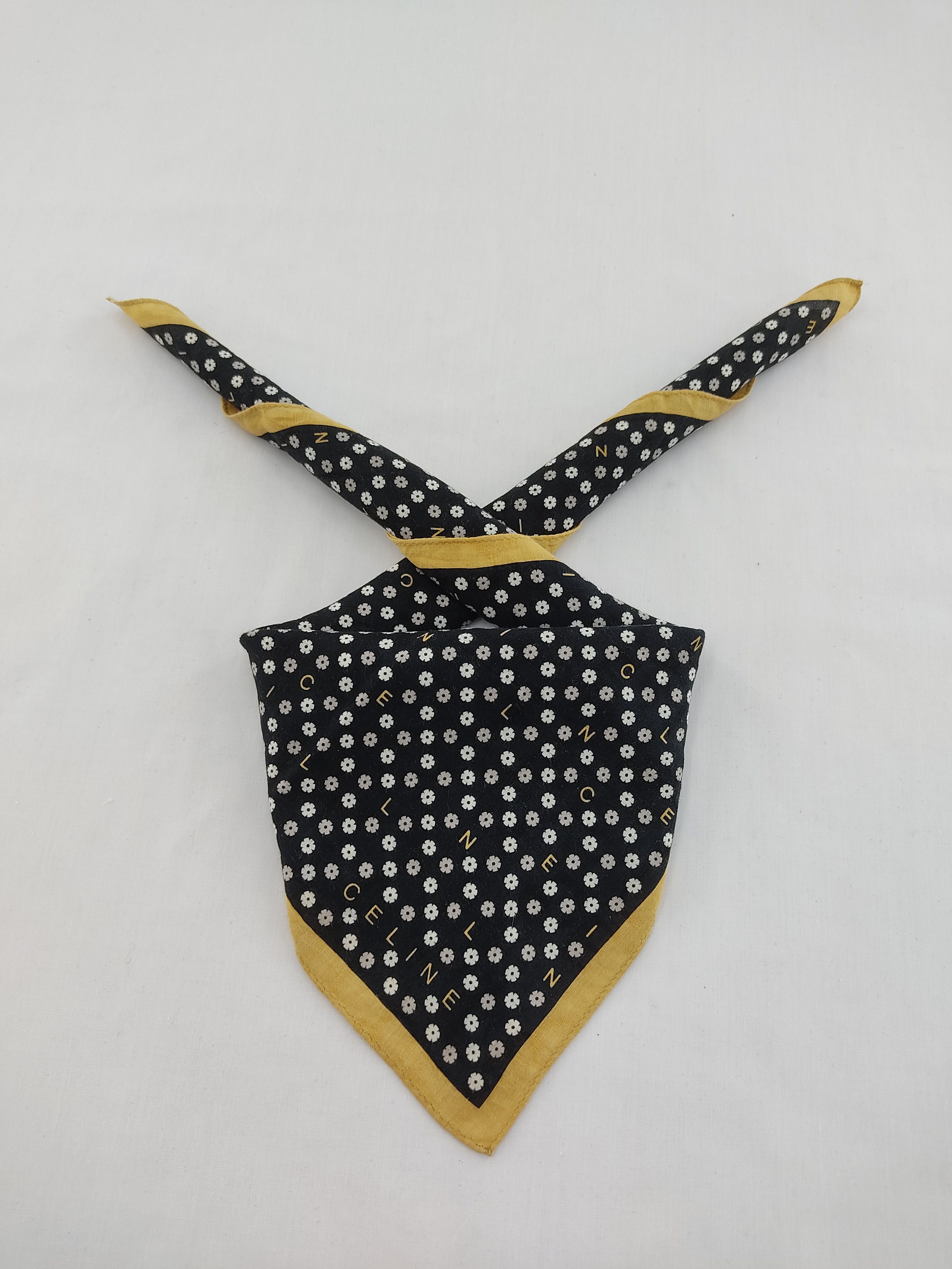 Celine Vintage Celine Handkerchief / Neckwear / Bandana Size ONE SIZE - 2 Thumbnail