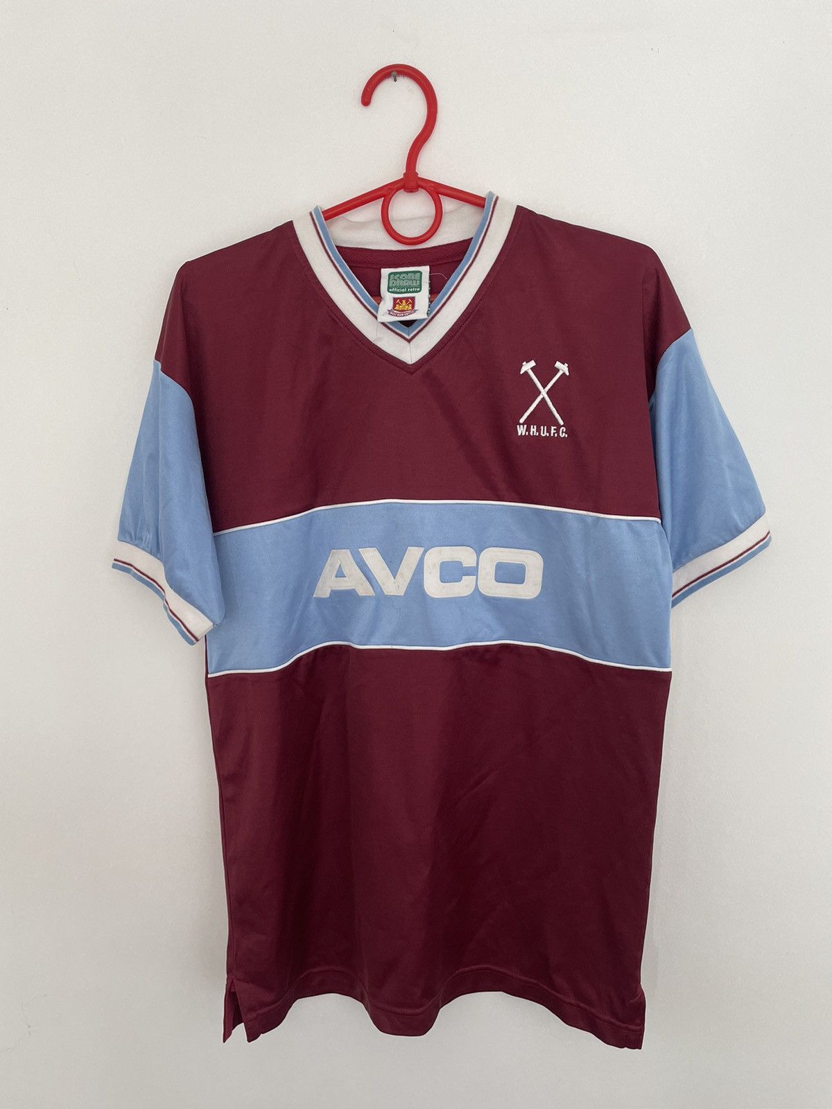 Vintage West Ham Vintage Score Draw jersey Size US S / EU 44-46 / 1 - 1 Thumbnail