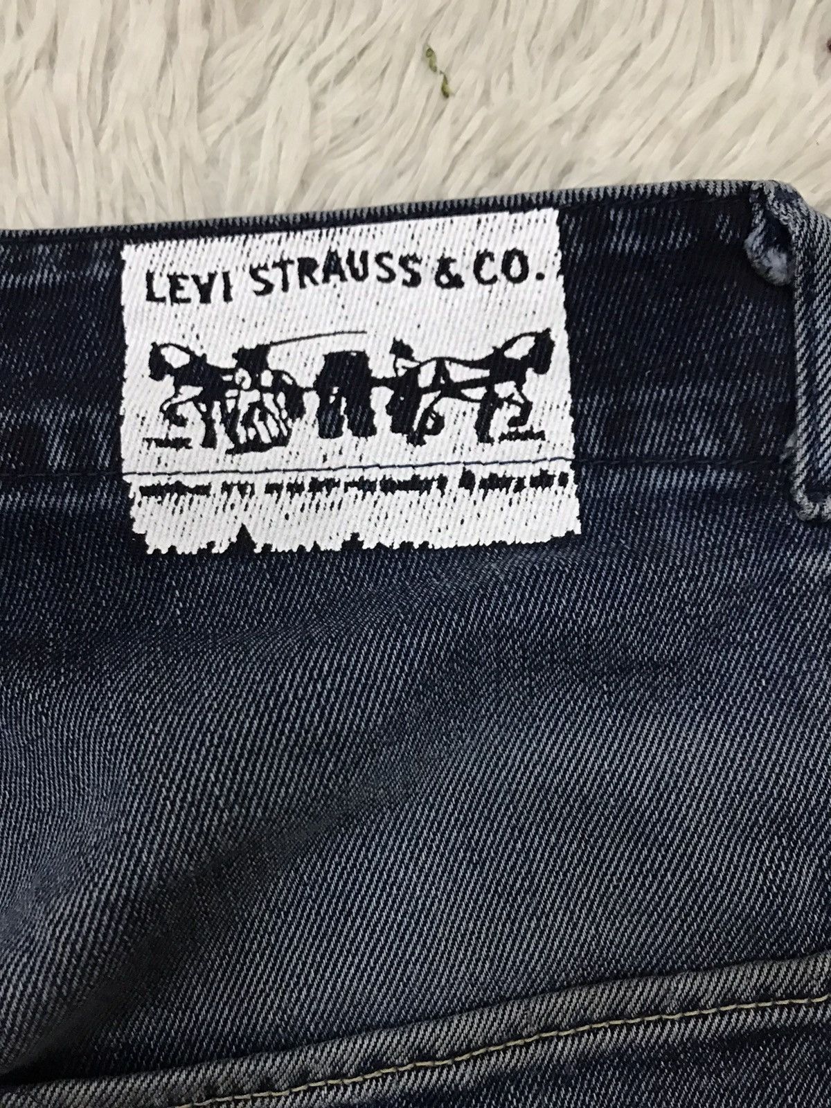 Levi's Vintage Clothing Vintage Levis N3BP Rubber Print Distressed Denim Jeans Size US 32 / EU 48 - 12 Thumbnail