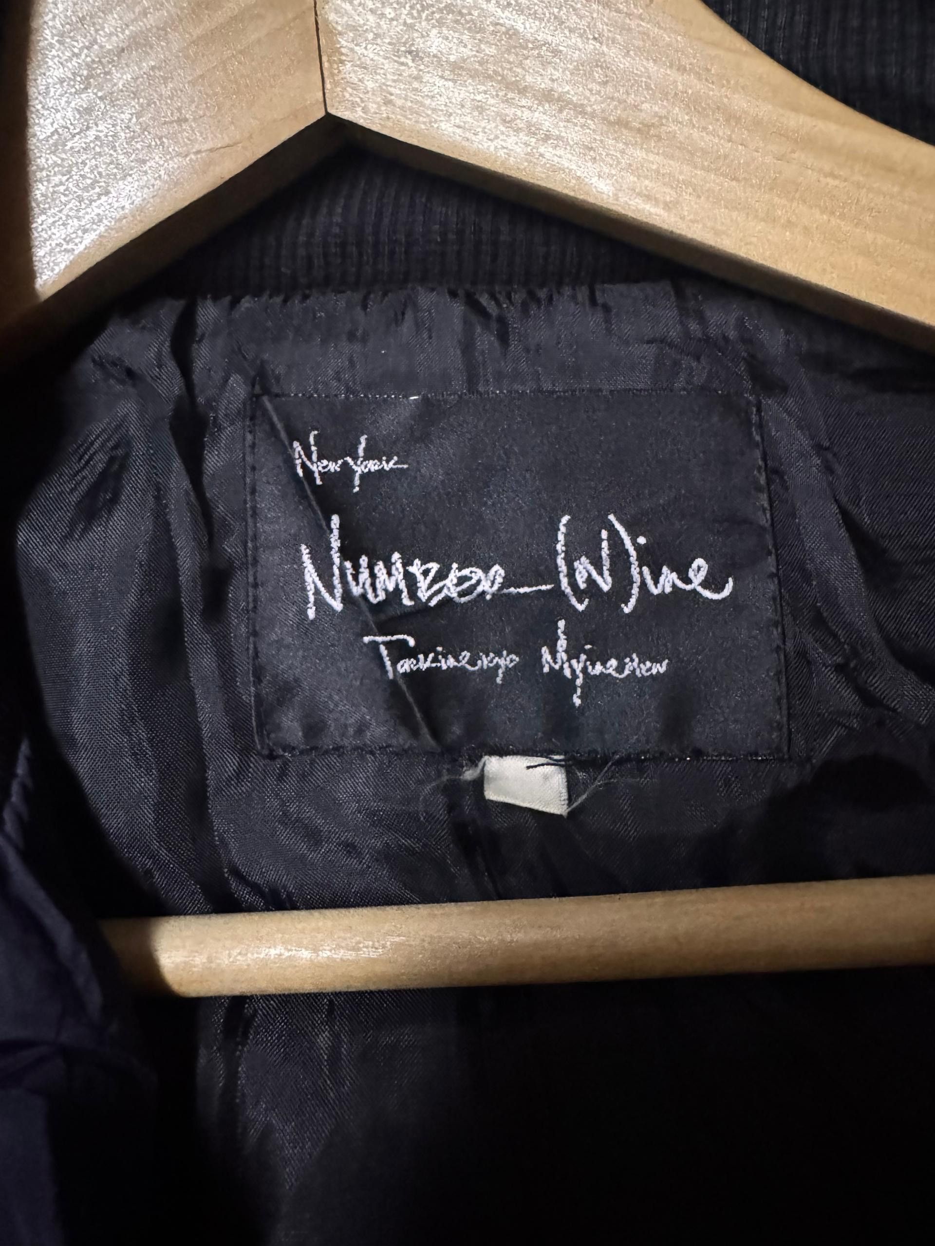 Number (N)ine vtg💥Number (n)ine Bomber Double Zipper Jacket Size US M / EU 48-50 / 2 - 7 Thumbnail