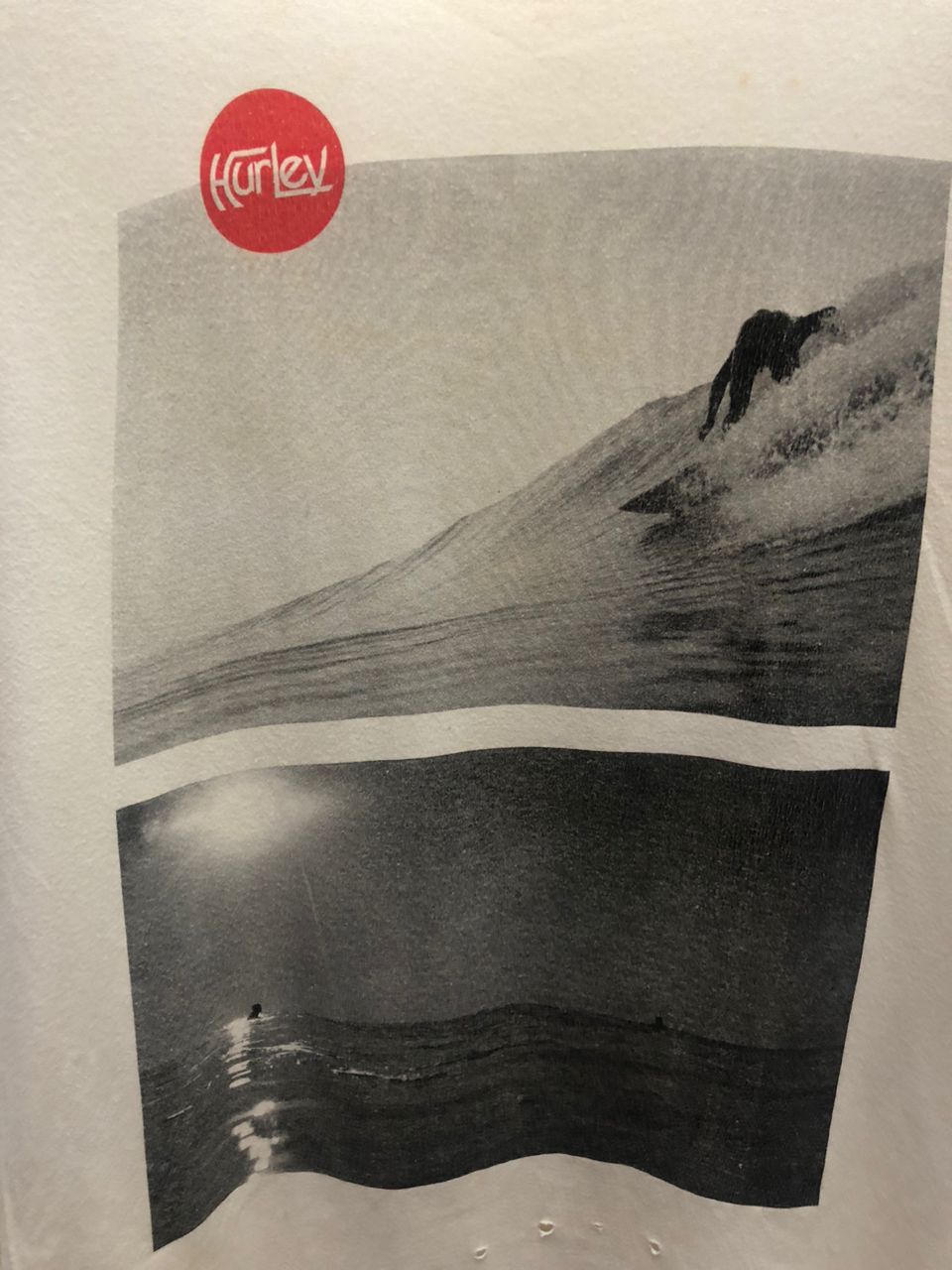 Hurley vintage Hurley Big Wave Riding Edition Big Print Rare Design Size US M / EU 48-50 / 2 - 2 Thumbnail