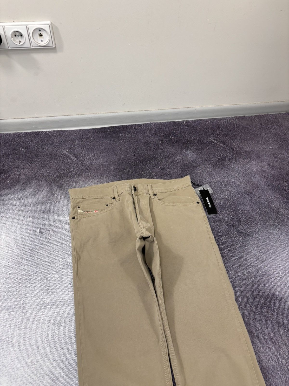 Diesel Diesel NWT Men’s Chino Pants Trousers Beige Tan Slim Size US 31 - 4 Thumbnail