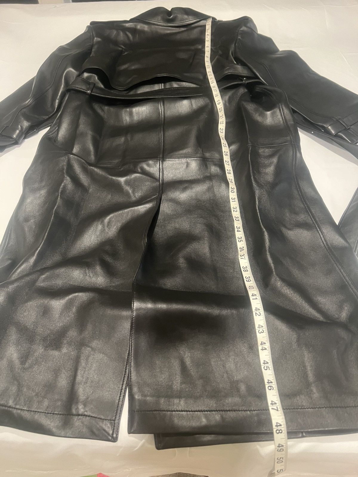 Saint Laurent Paris Saint Laurent men’s leather trench coat. 50/40. $14000 Size US M / EU 48-50 / 2 - 8 Thumbnail