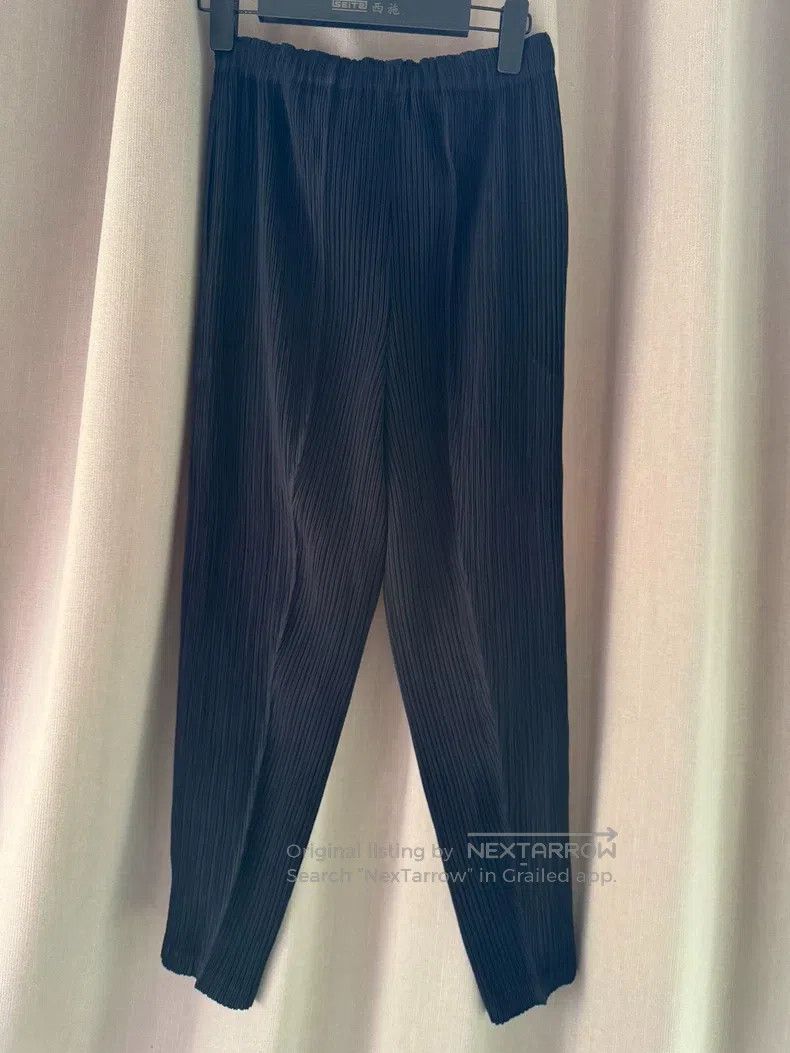 Issey Miyake Issey Miyake size:2 Main Line Black Trousers Size 31" - 2 Thumbnail