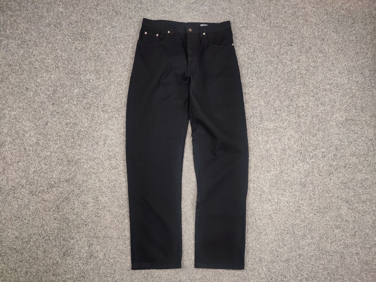 Versace Jeans Couture Vintage 90's Versace Jeans Couture Logo Black Denim Size US 34 / EU 50 - 5 Thumbnail
