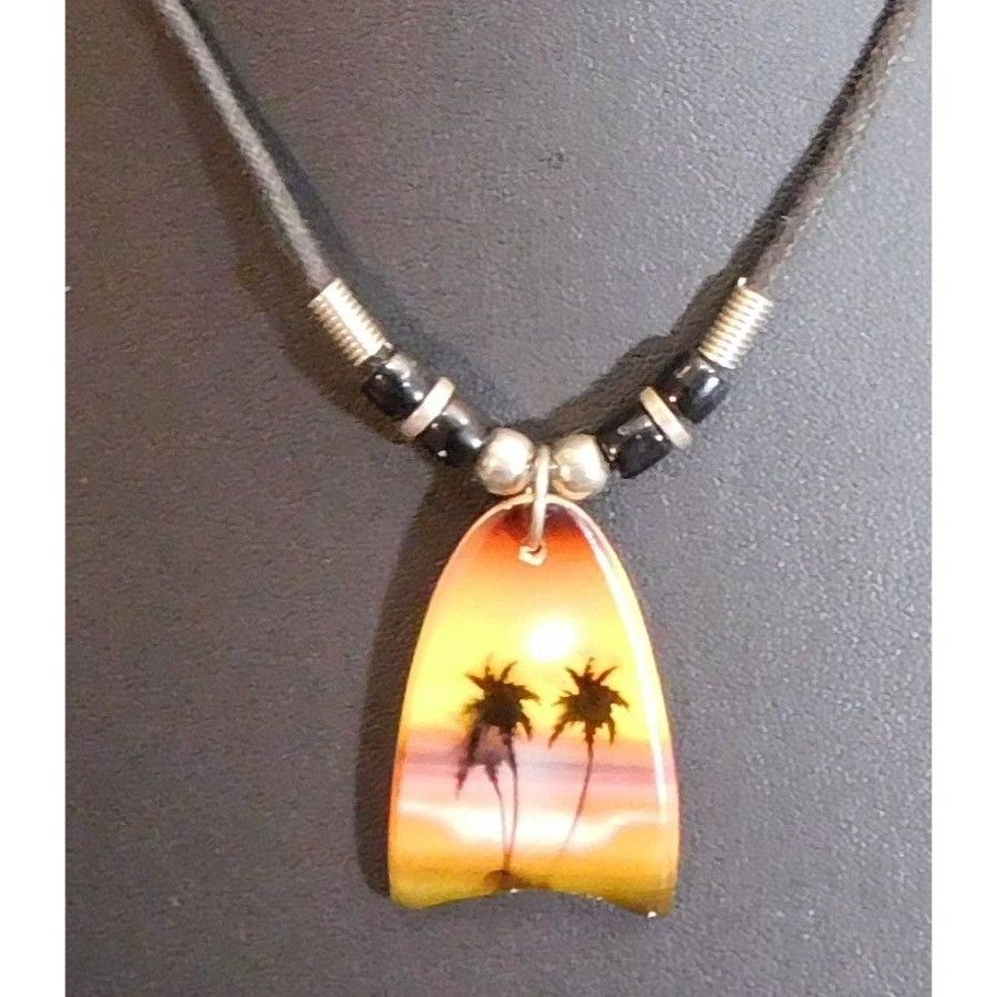 Other Vintage 90s Hawaiian Boogie Board Necklace Size ONE SIZE - 3 Thumbnail
