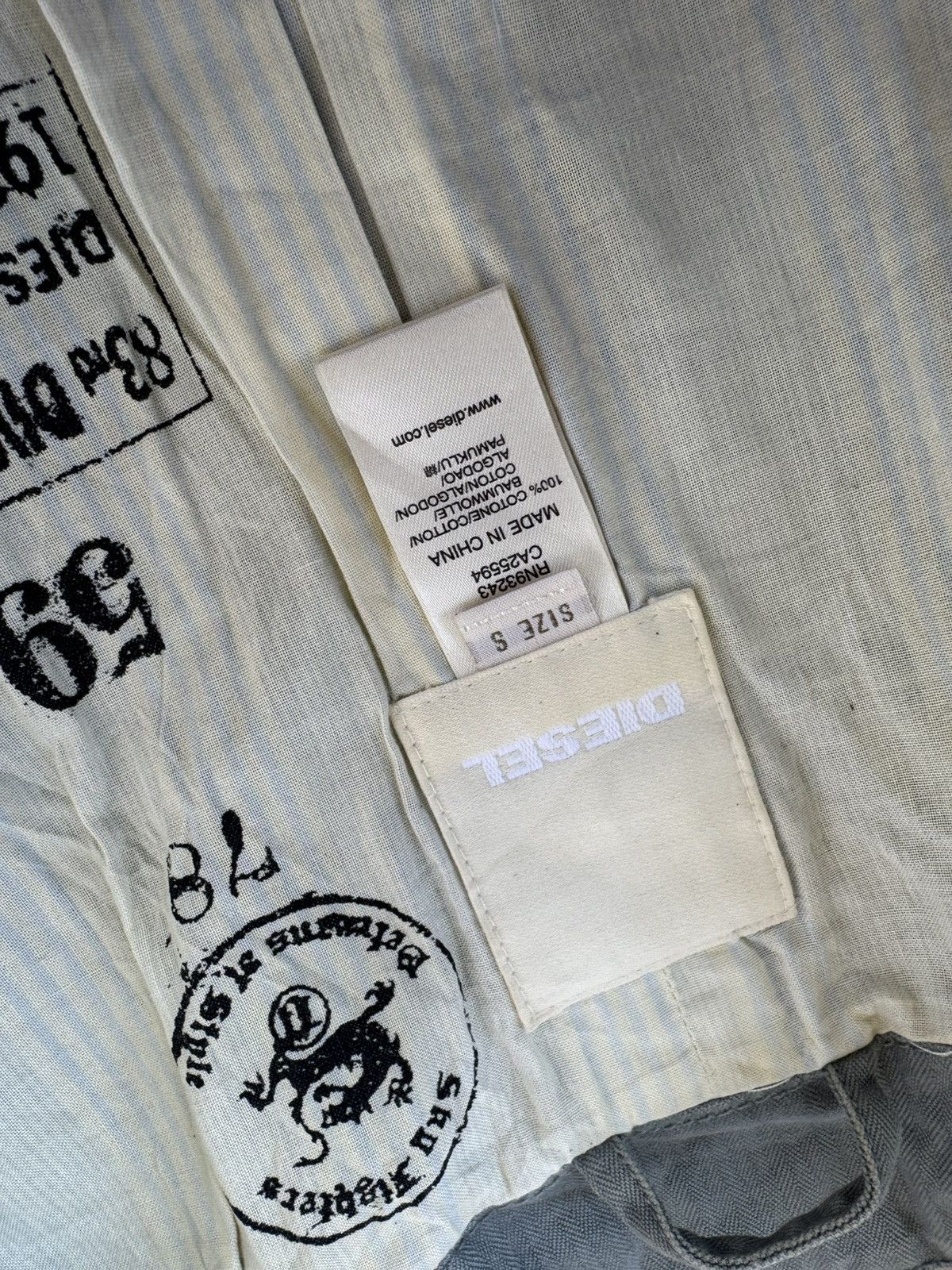 Diesel DIESEL JACKET BUTTON UP Size S / US 4 / IT 40 - 6 Thumbnail