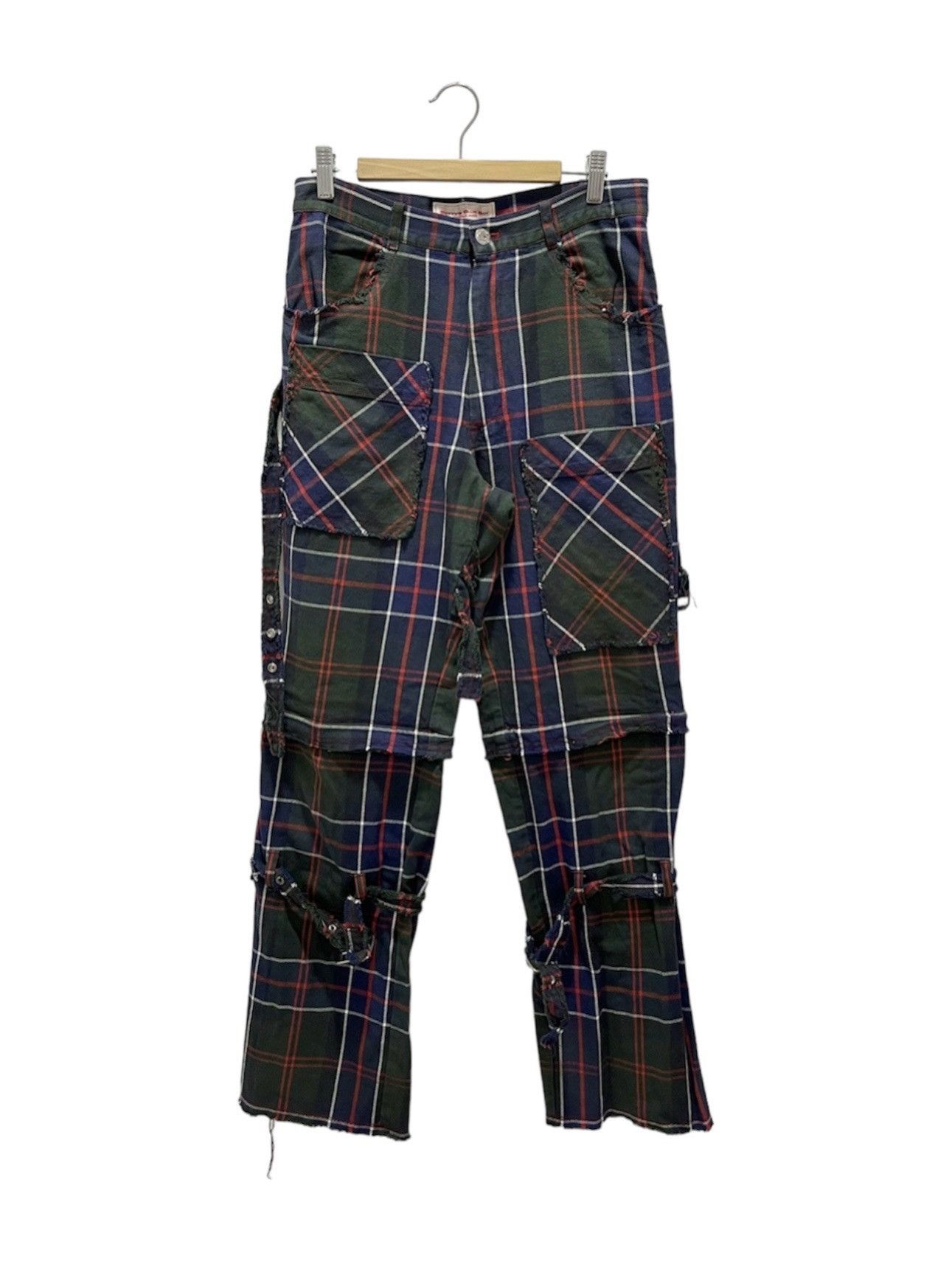 If Six Was Nine × Vintage BETTY’S BLUE BOY COVERTIBLE BONDAGE PUNK SEDITIONARIES CARGO Size US 29 - 1 Thumbnail