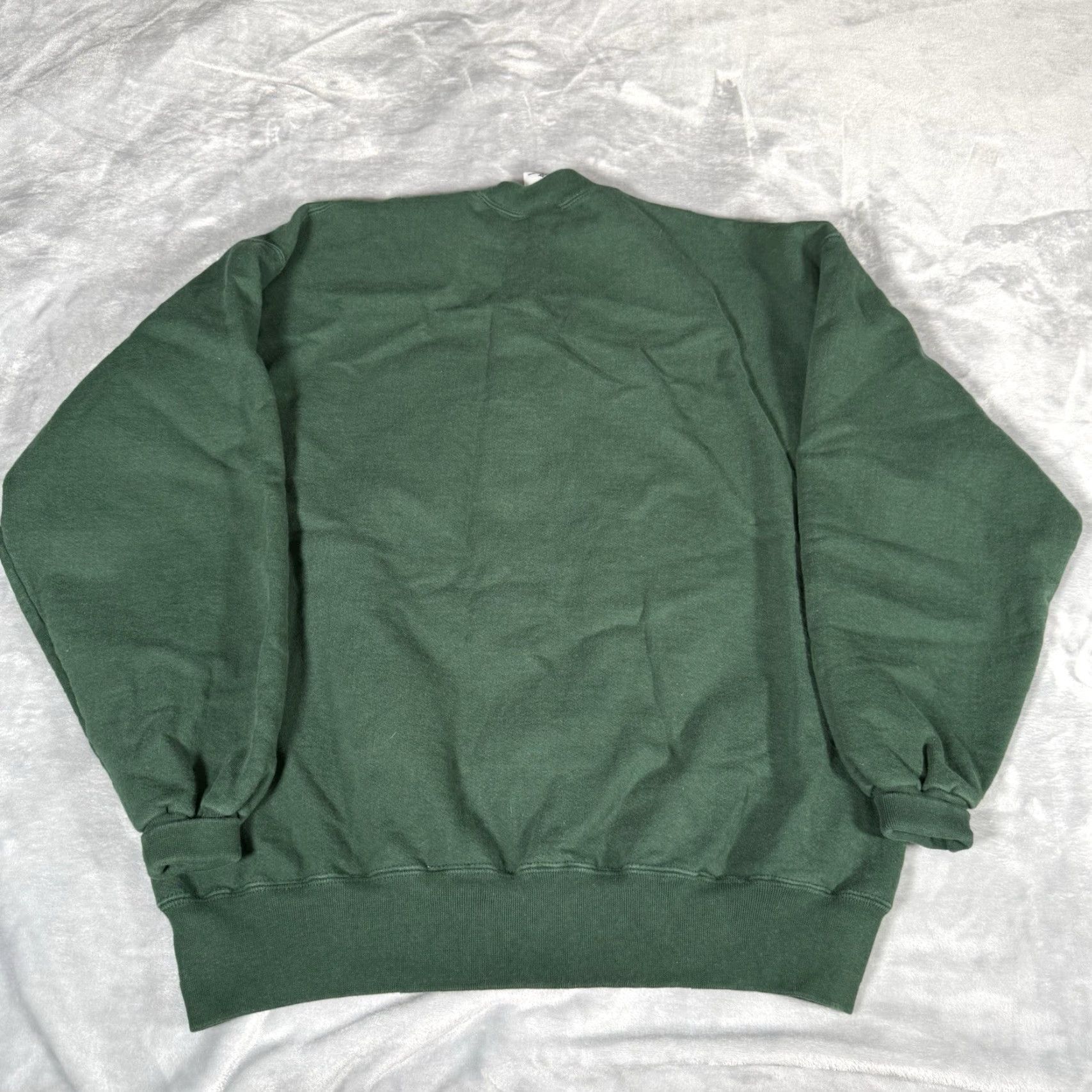 Vintage VINTAGE Sacred Heart Church New Jersey Sweatshirt Mens XL Made In USA Green 90s Size US XL / EU 56 / 4 - 4 Thumbnail