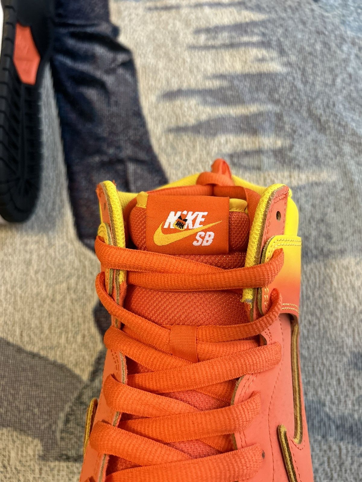 Nike Nike Dunk High Candy Corn Size US 11.5 / EU 44-45 - 6 Thumbnail