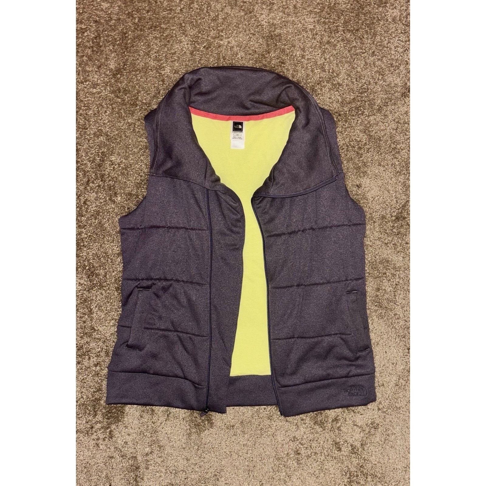 The North Face The North Face Puffer Vest Women’s Large Gray Size L / US 10 / IT 46 - 2 Thumbnail
