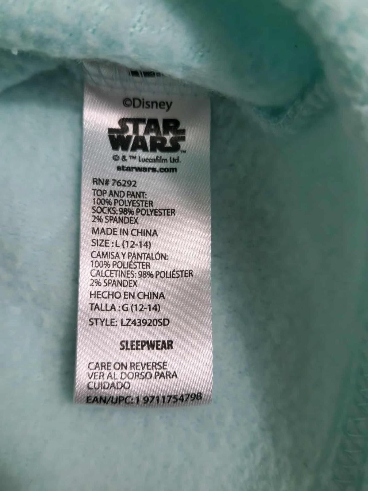Other Disney 100 Star Wars Grogu Fuzzy Sweater Girl's (8-10)#5 Size ONE SIZE - 5 Thumbnail