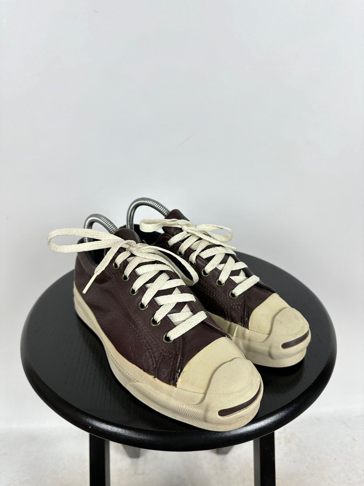 Converse usa leather best sale