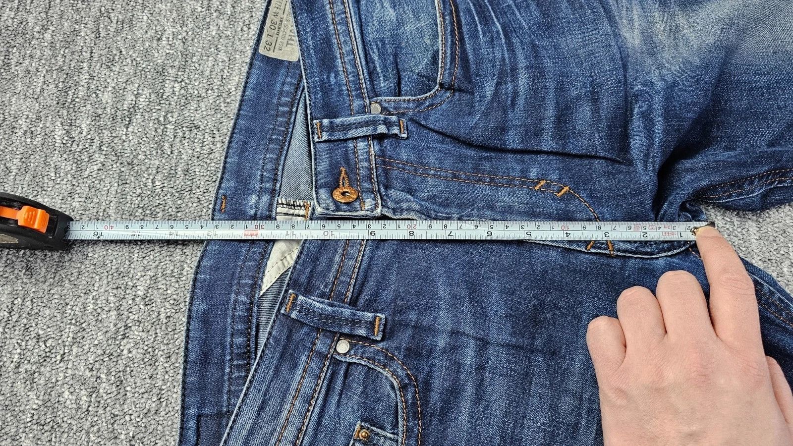 G-Star G-Star Elwood Heritage Embro Narrow Jeans W32 Dark 96 Size US 32 / EU 48 - 16 Thumbnail