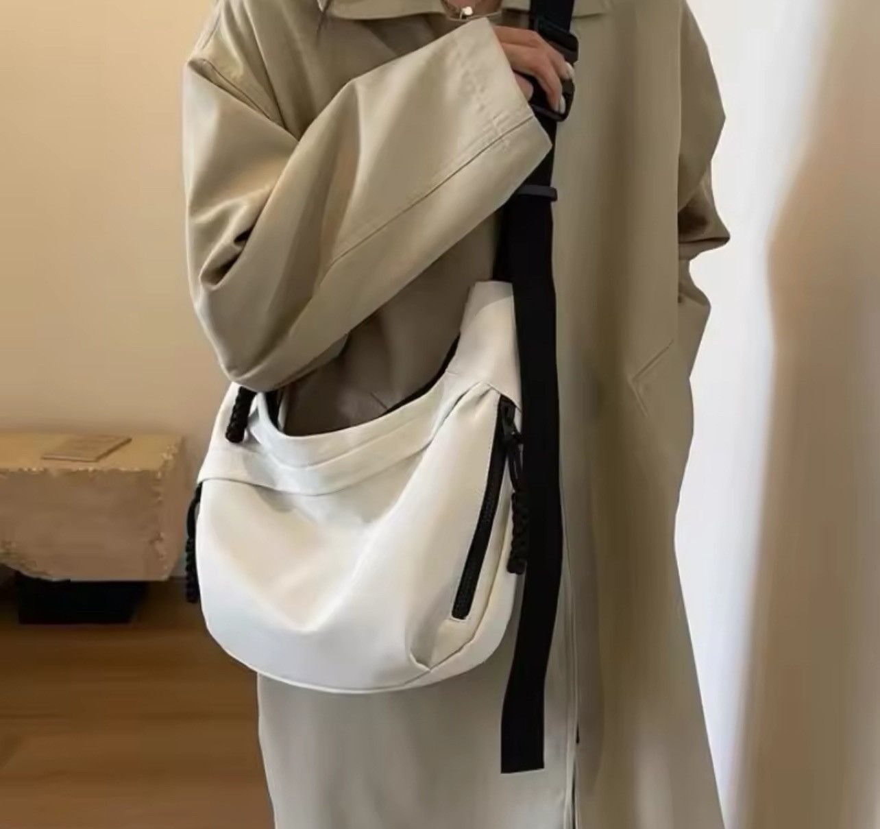 Japanese Brand × Vintage Nylon Hobos Crossbody Bags Size ONE SIZE - 1 Thumbnail