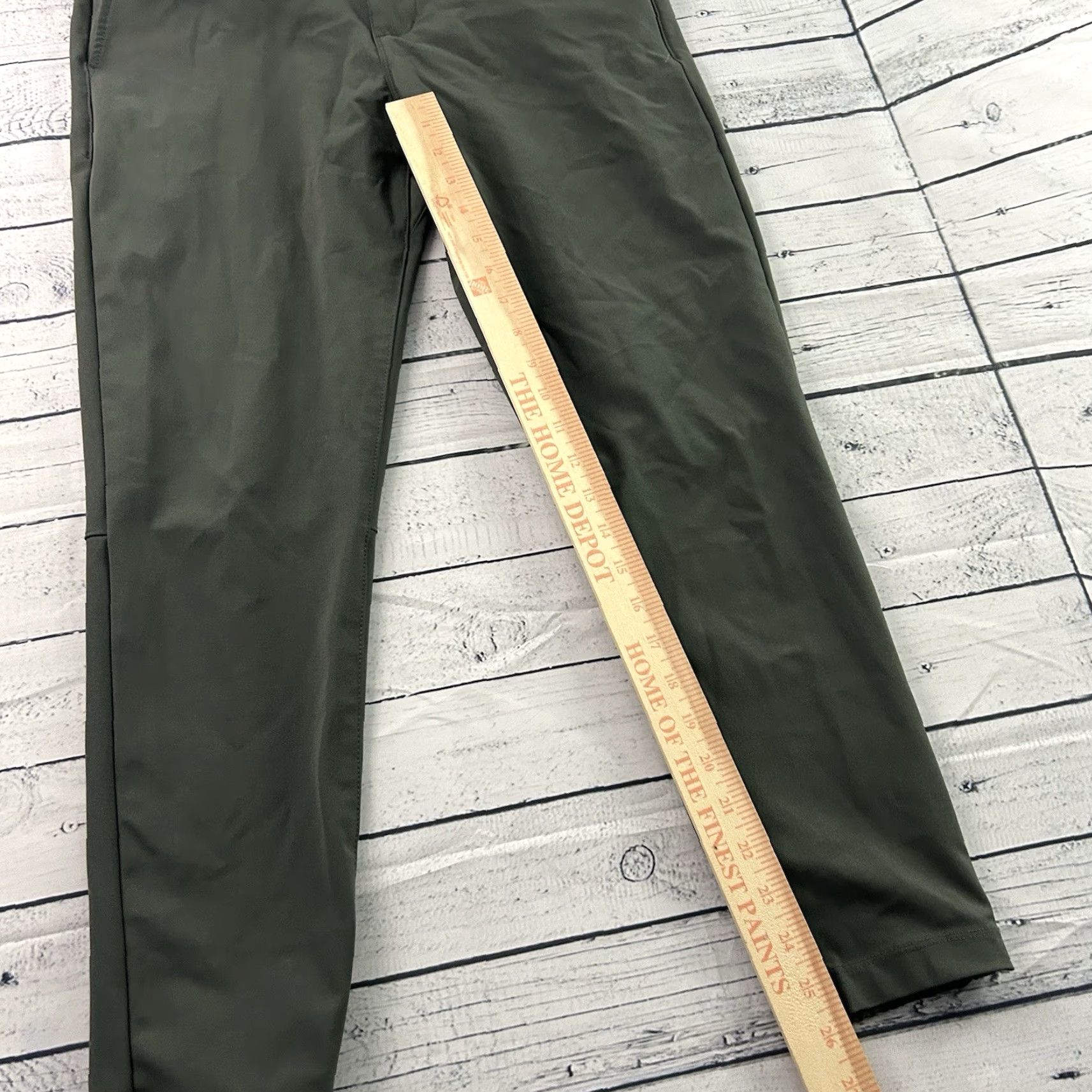 Cuts CUTS Elastic Waist Pants Men S Gray Green 26"Inseam Jogger Casual Bottoms Size US 29 - 2 Thumbnail