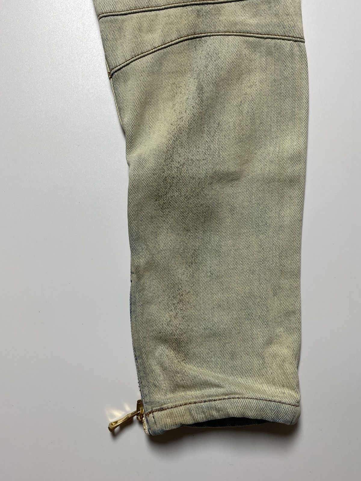 Balmain Balmain - Ankle Zip Biker Jeans Size US 30 / EU 46 - 16 Thumbnail