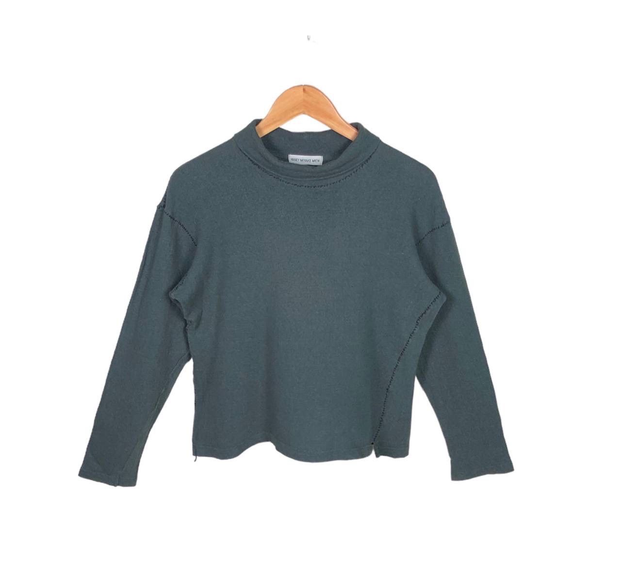 Issey Miyake Vintage Issey Miyake Men Tshirt Turtleneck Size US M / EU 48-50 / 2 - 1 Thumbnail