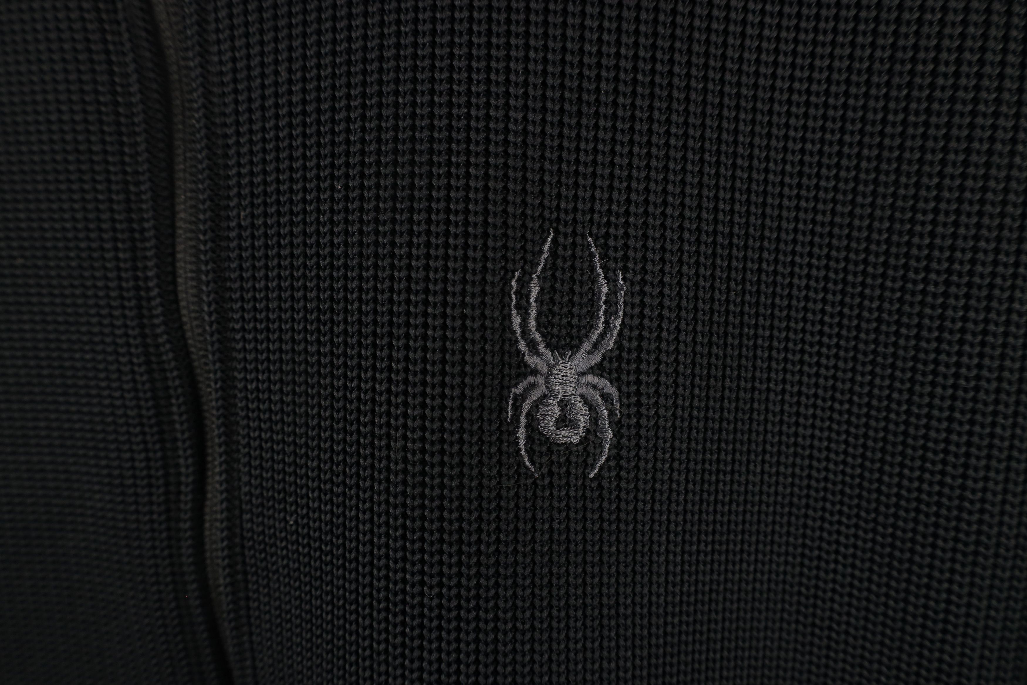 Spyder × Vintage Spyder Heavyweight Core Sweater Ribbed Knit Full Zip Jacket Size US XL / EU 56 / 4 - 4 Thumbnail