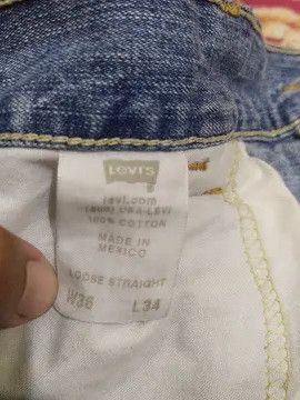 Levi's Levi’s 2007 Carpenter Denim Shorts - Loose Straight Fit Size US 38 / EU 54 - 5 Thumbnail
