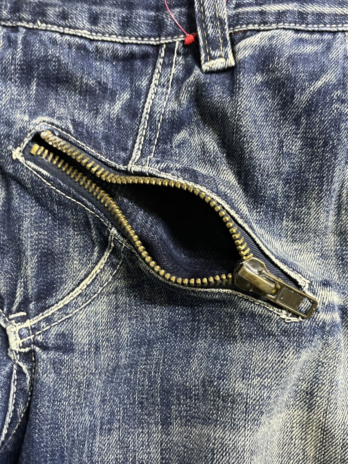 Dirk Bikkembergs Dirk Bikkembergs Vintage Denim LGB style Tactical Pants Size US 34 / EU 50 - 10 Thumbnail