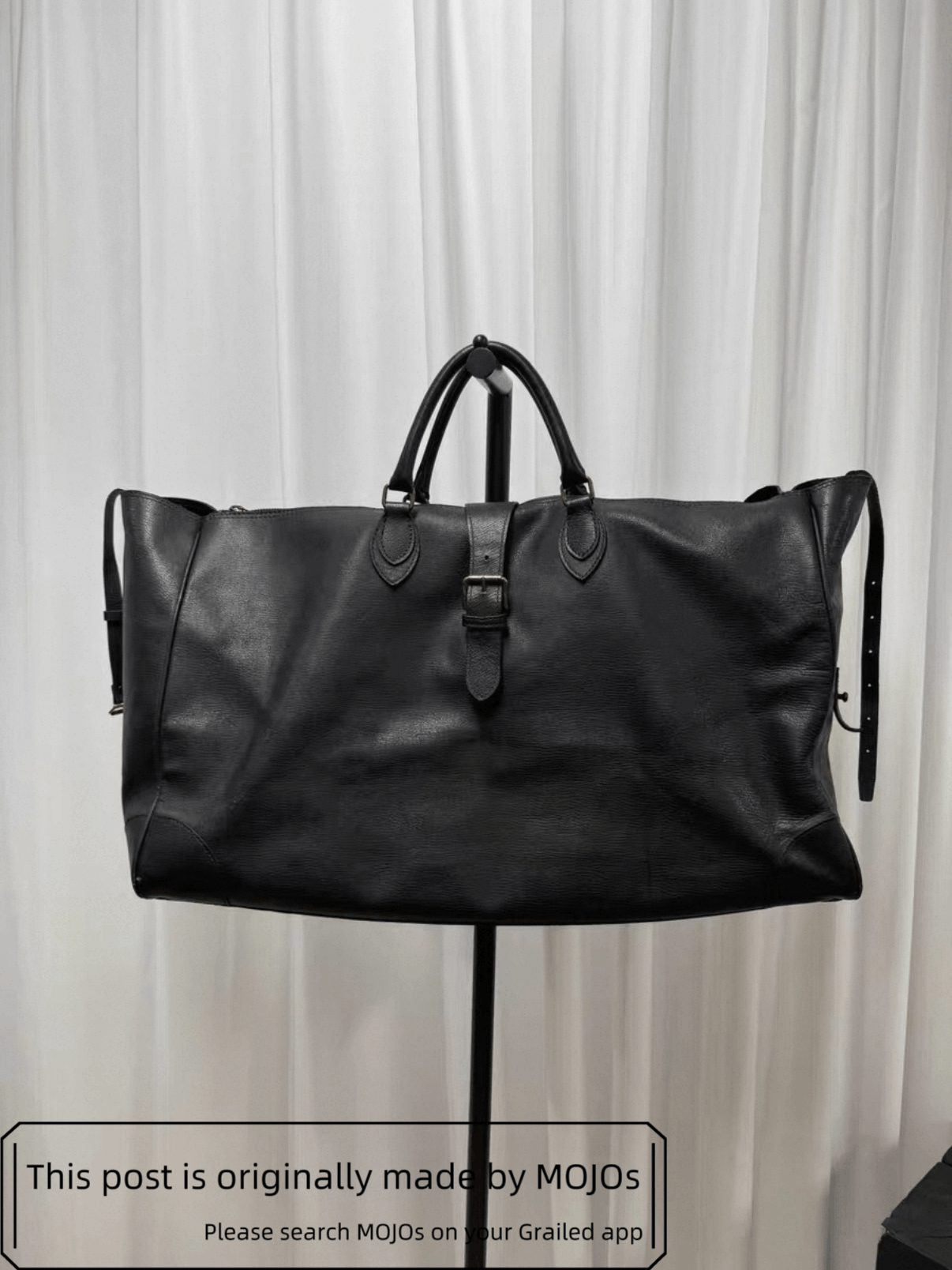 バッグ 80s comme des garcons leather Boston bag Comme Des Garcons Boston Bag | Grailed