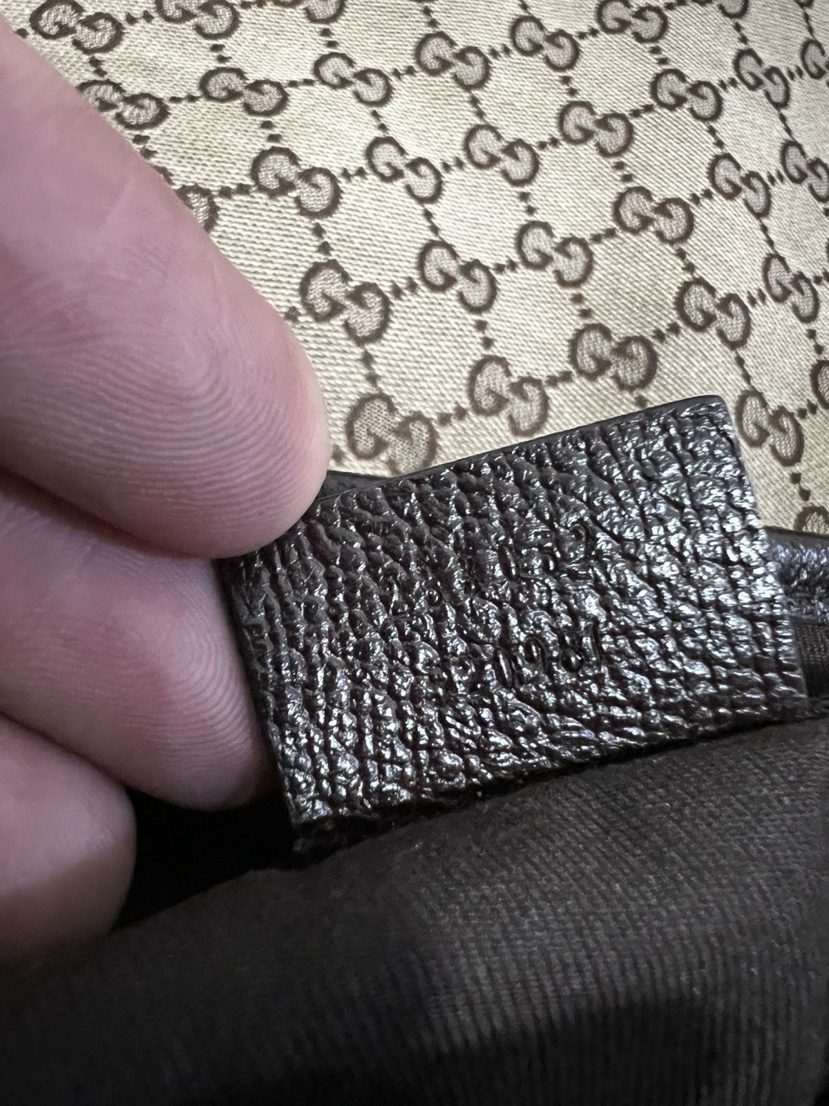 Gucci GUCCI Monogram Web Medium Flap Messenger Beige Dark Brown Size ONE SIZE - 16 Thumbnail